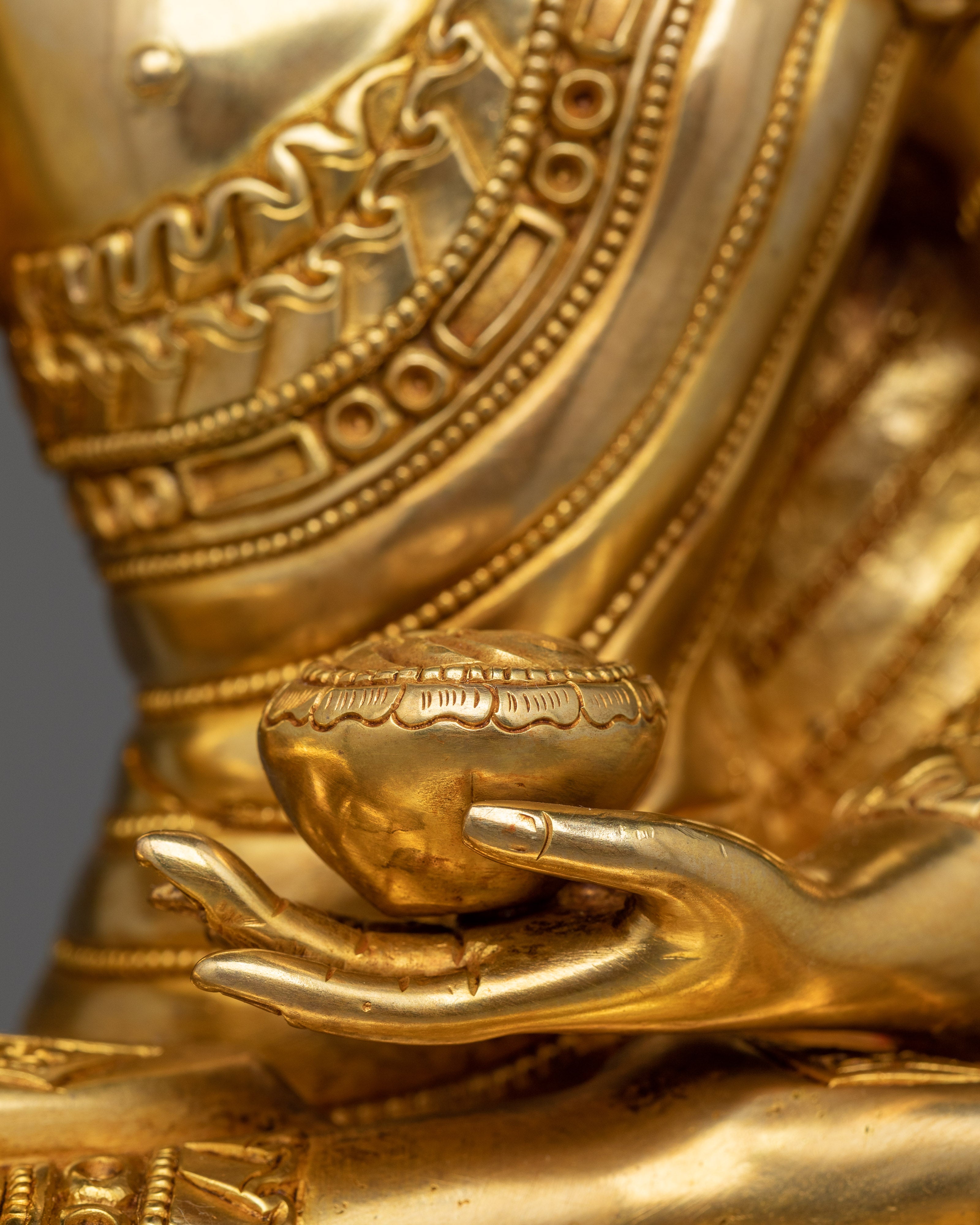 12 Inch Shakyamuni Buddha Sculpture | A Symbol of Enlightenment and Serenity