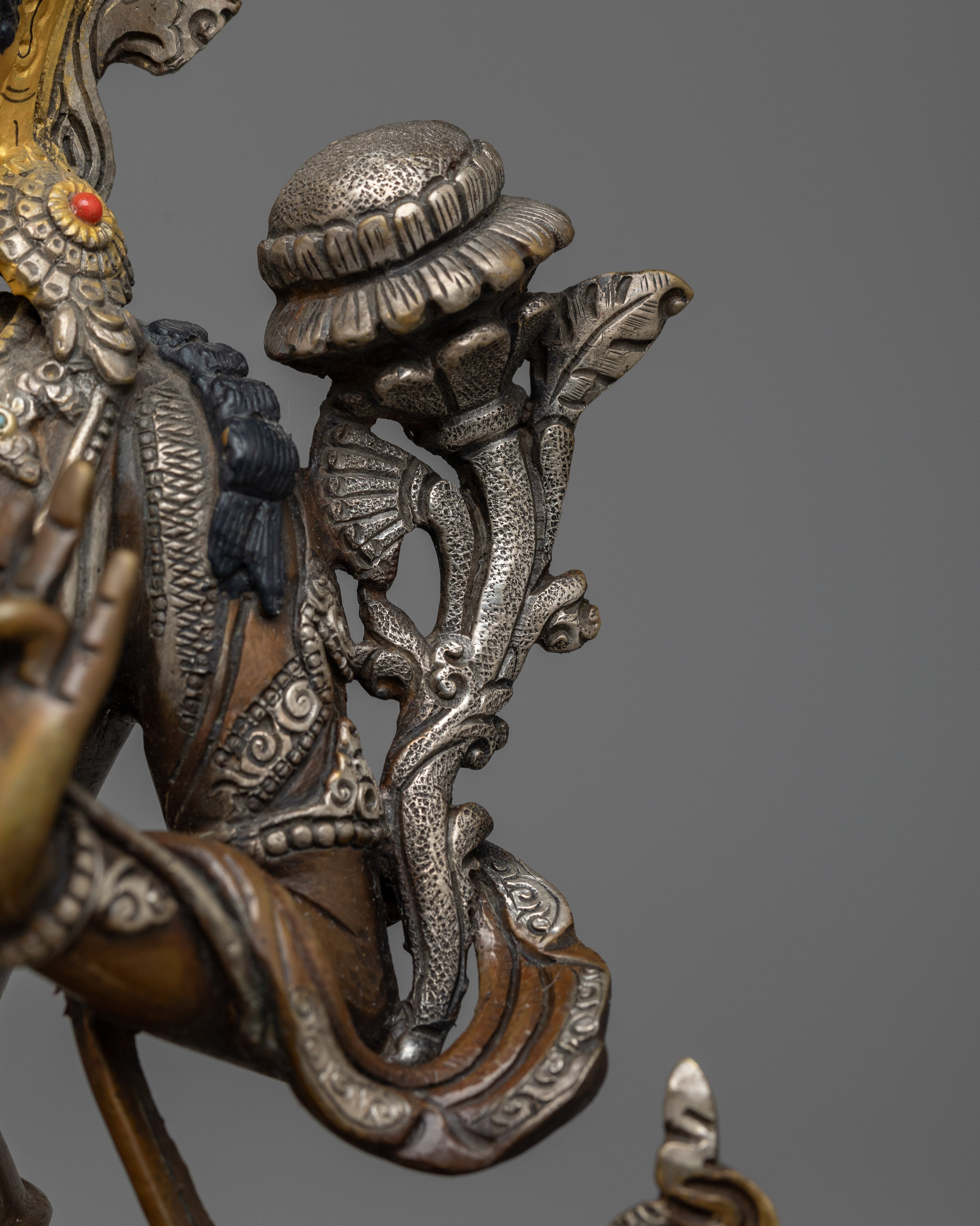 Handcrafted Green Tara Art | Guardian of Compassion and Protection