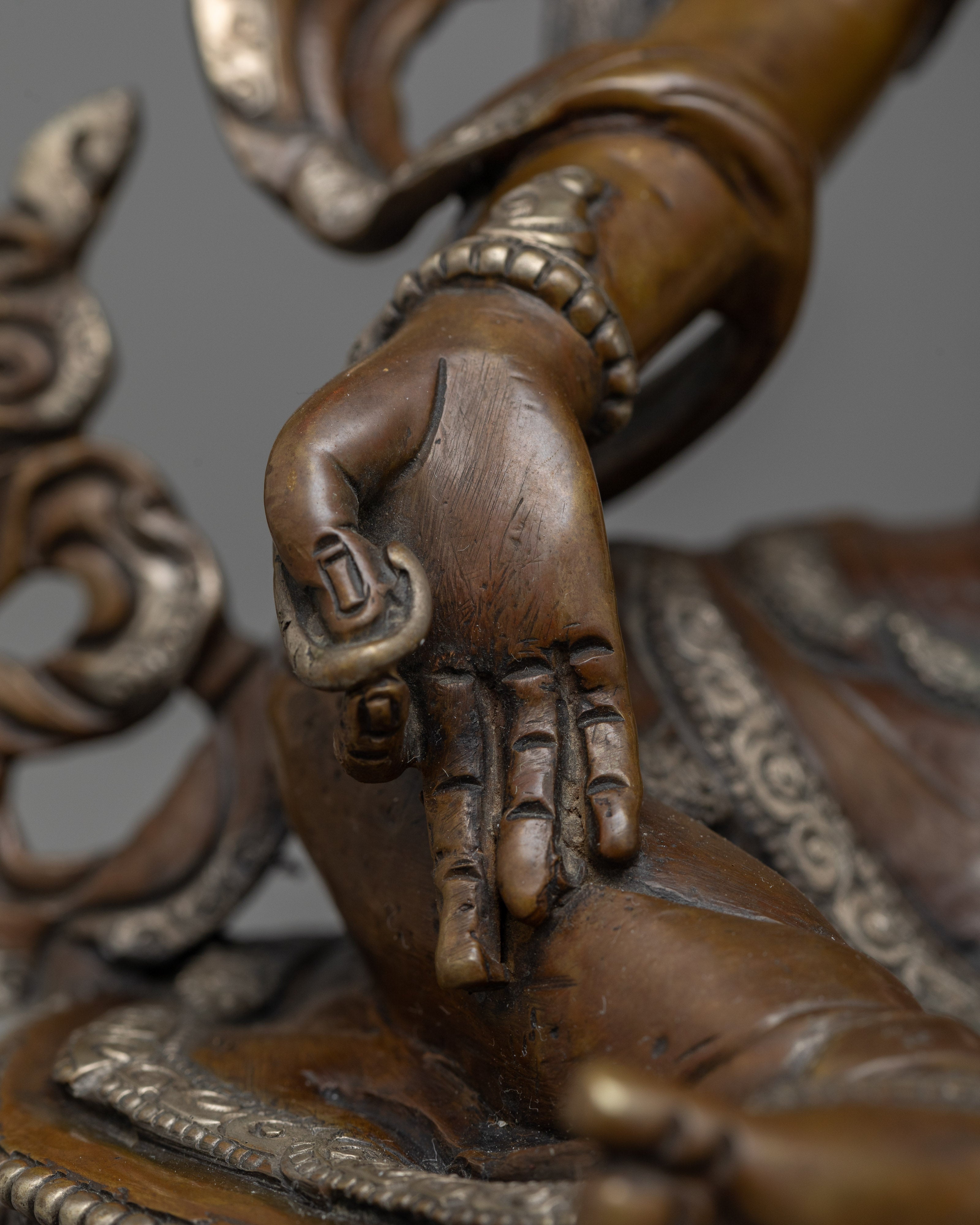 Handcrafted Green Tara Art | Guardian of Compassion and Protection