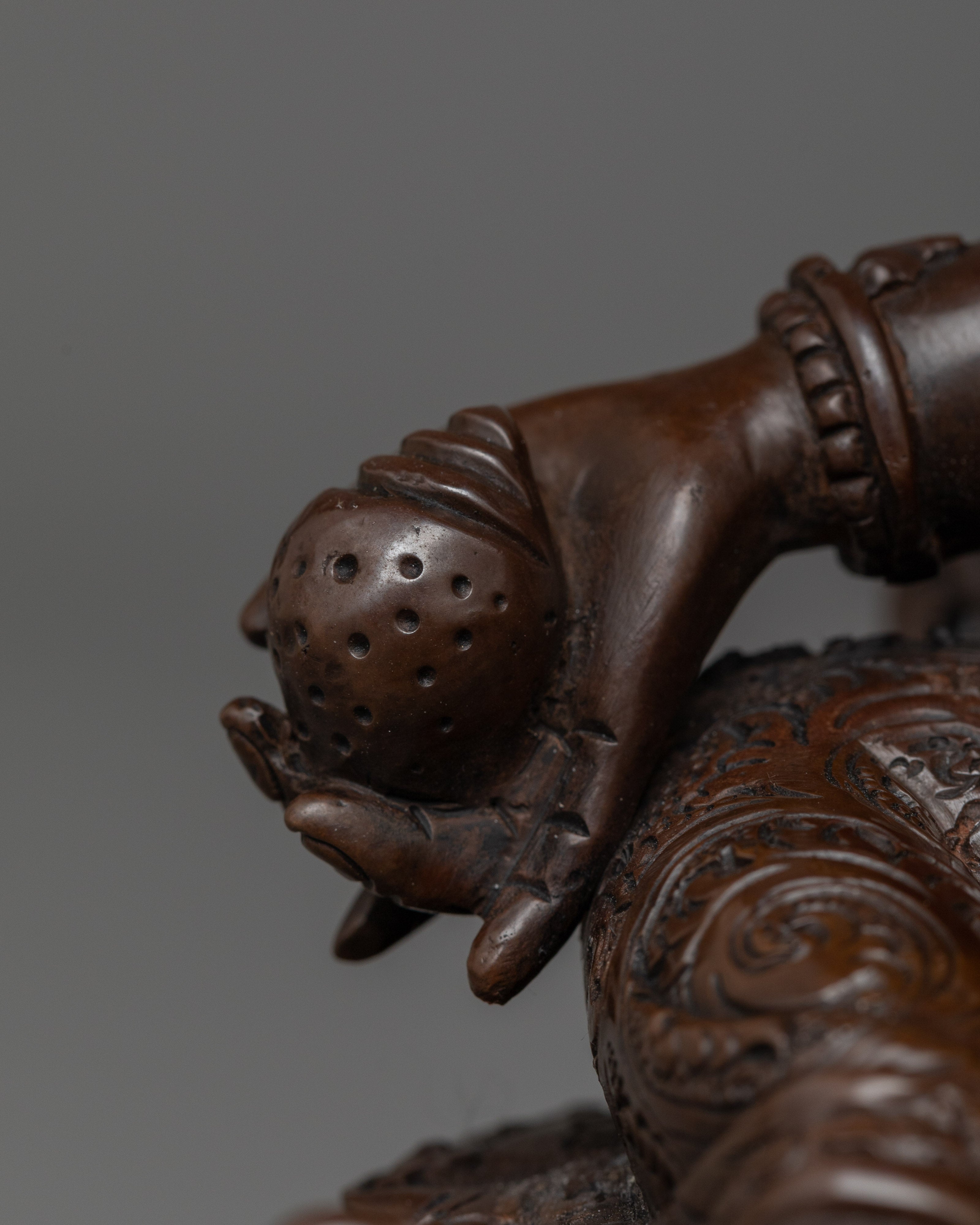 Jewels Buddha Sculpture Dzambhala | Wealth and Prosperity Embodied