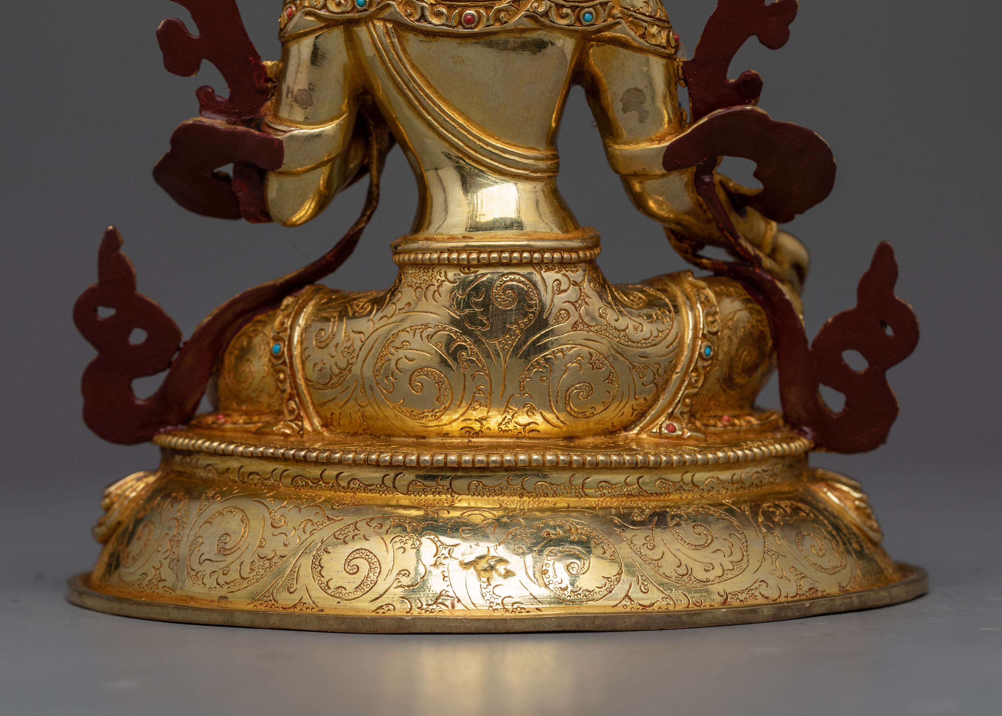 Elegant Green Tara Shri Goddess Statue | A Symbol of Handcrafted Perfection