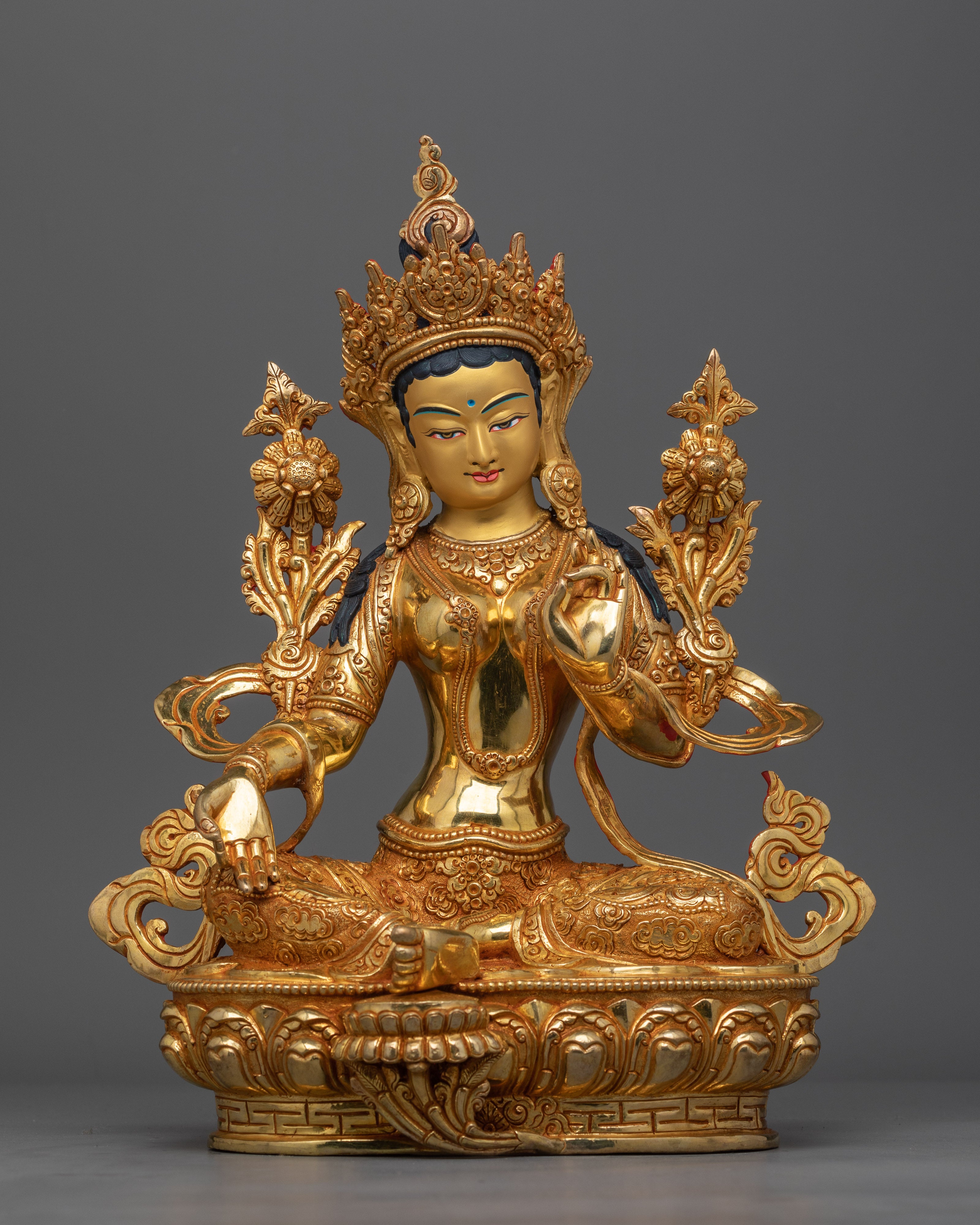 green-tara-shrine-sculpture