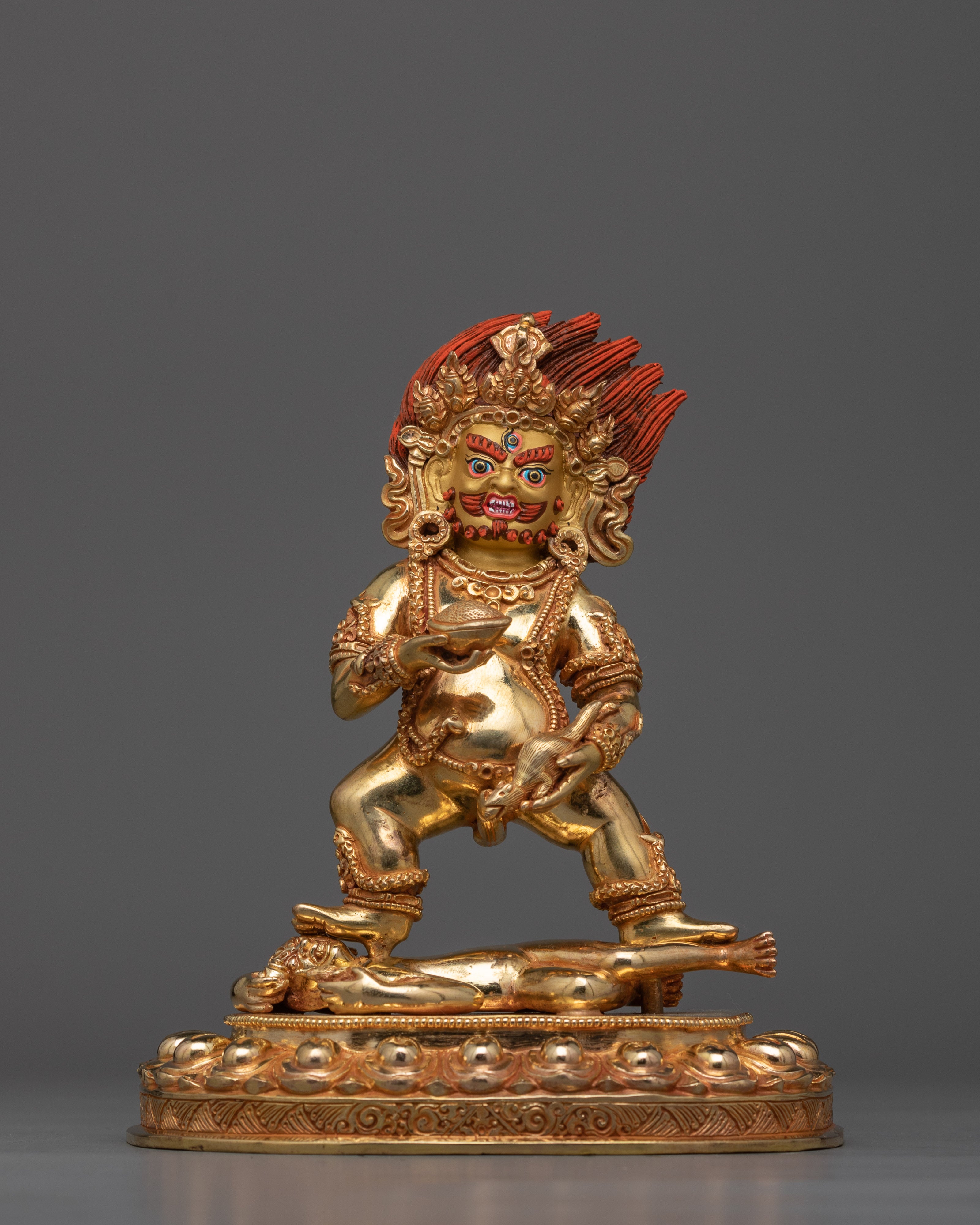 black-dzambhala-gold-gilded