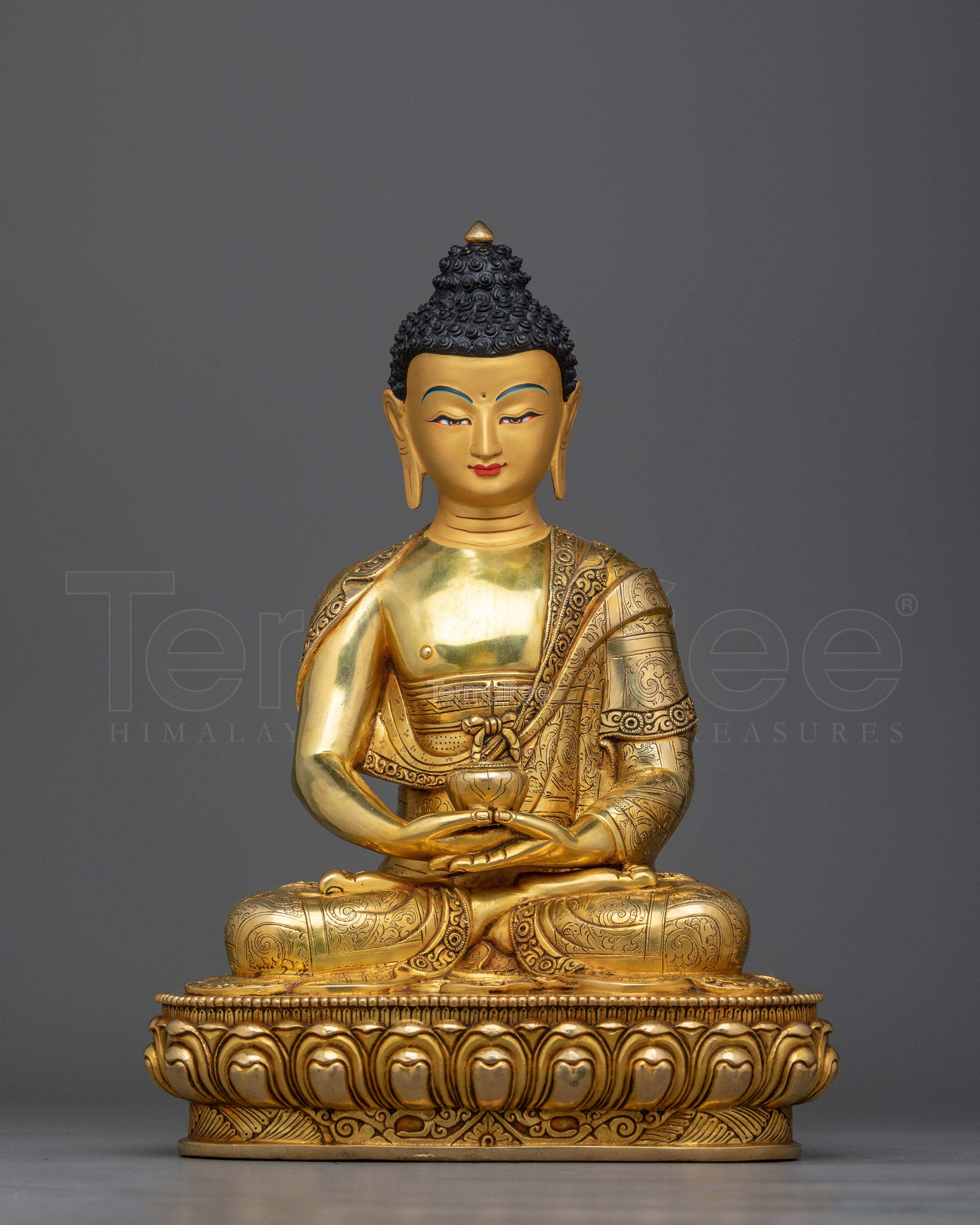 Radiant Amitabha Buddha Lord of Sukhavati Statue | Crafted for Peace and Enlightenment