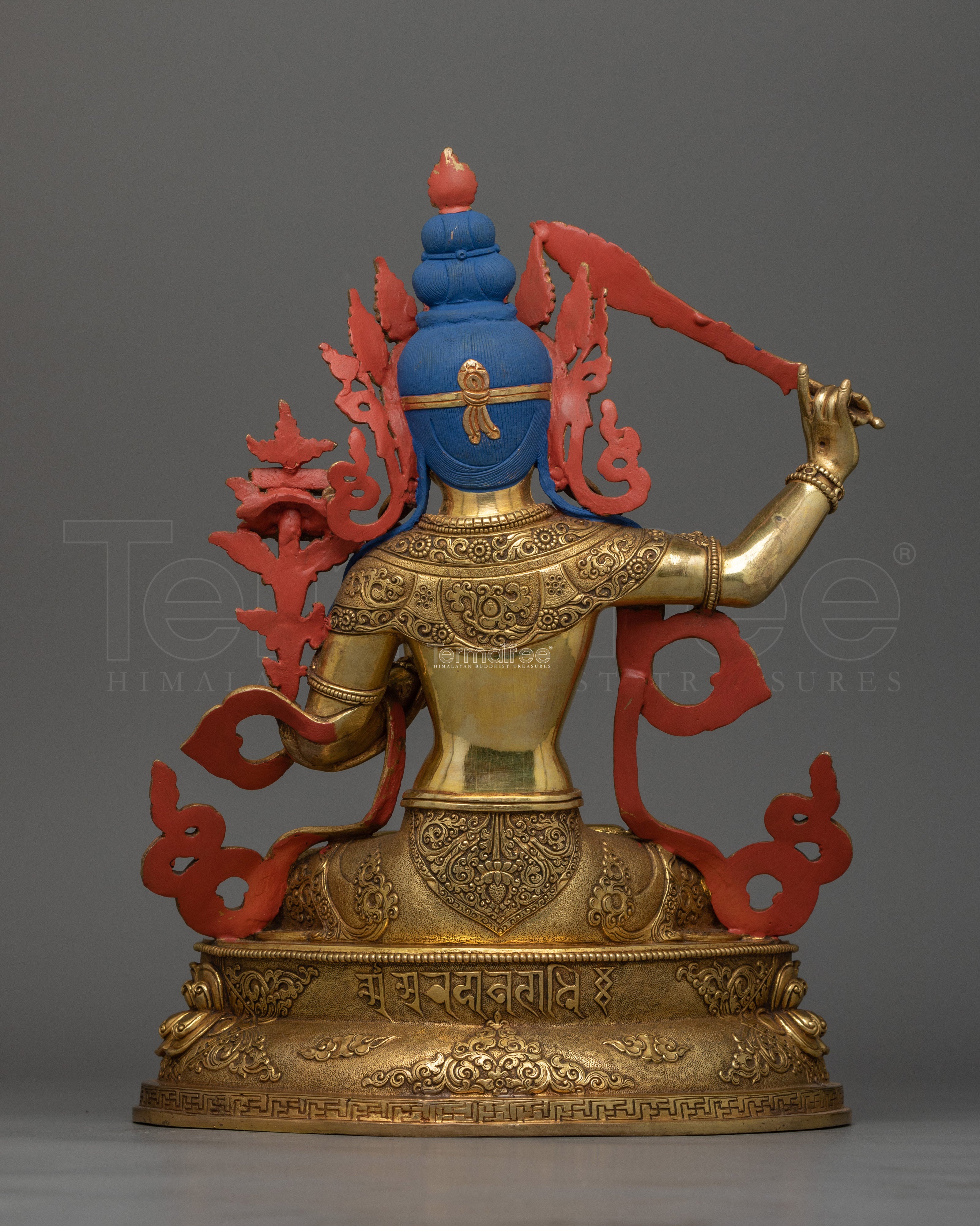 Insight Wisdom Manjushri Statue | Handcrafted Symbol of Knowledge