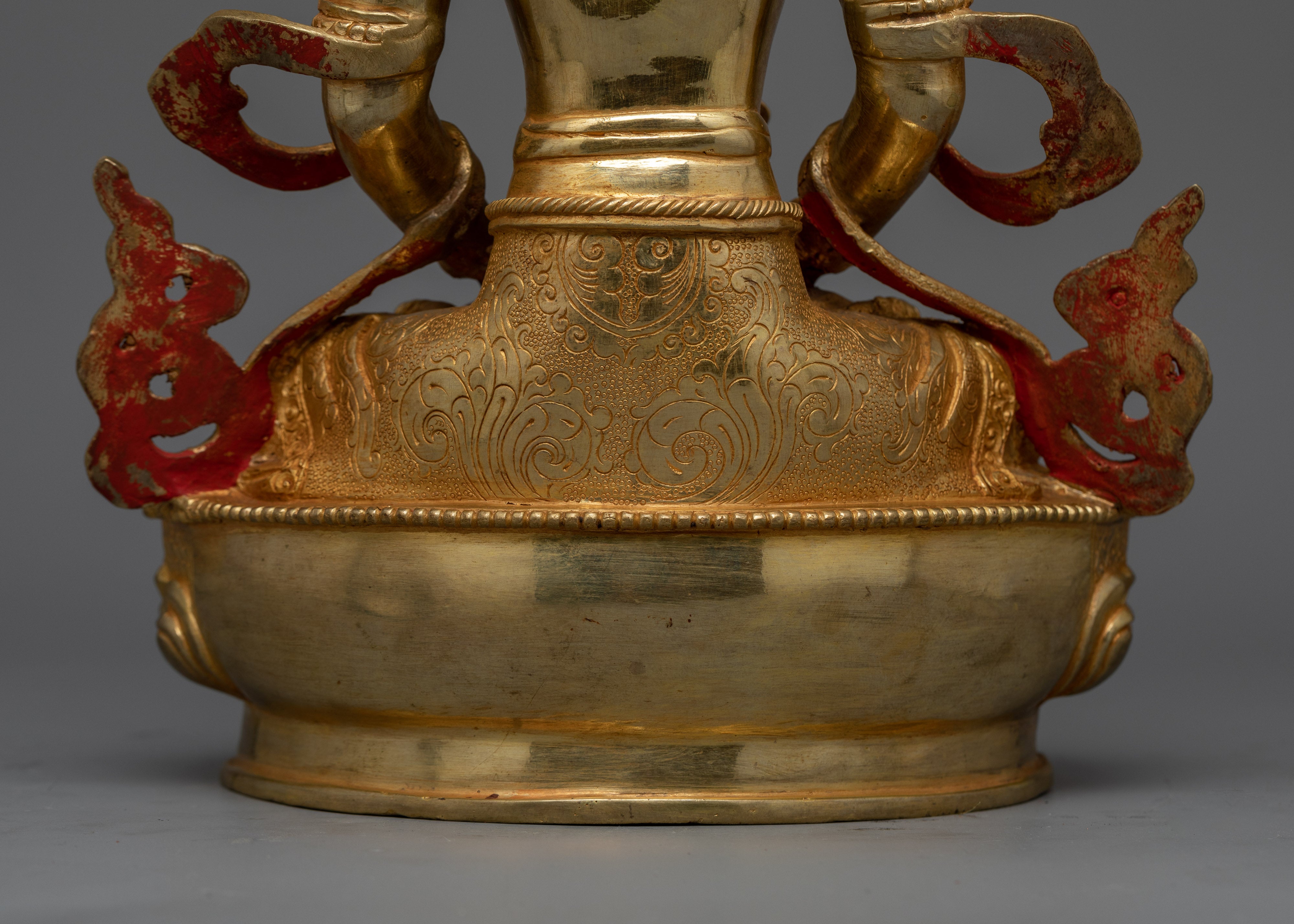 Majestic Four Faces Vairocana Statue | Handcrafted Symbol of Enlightenment