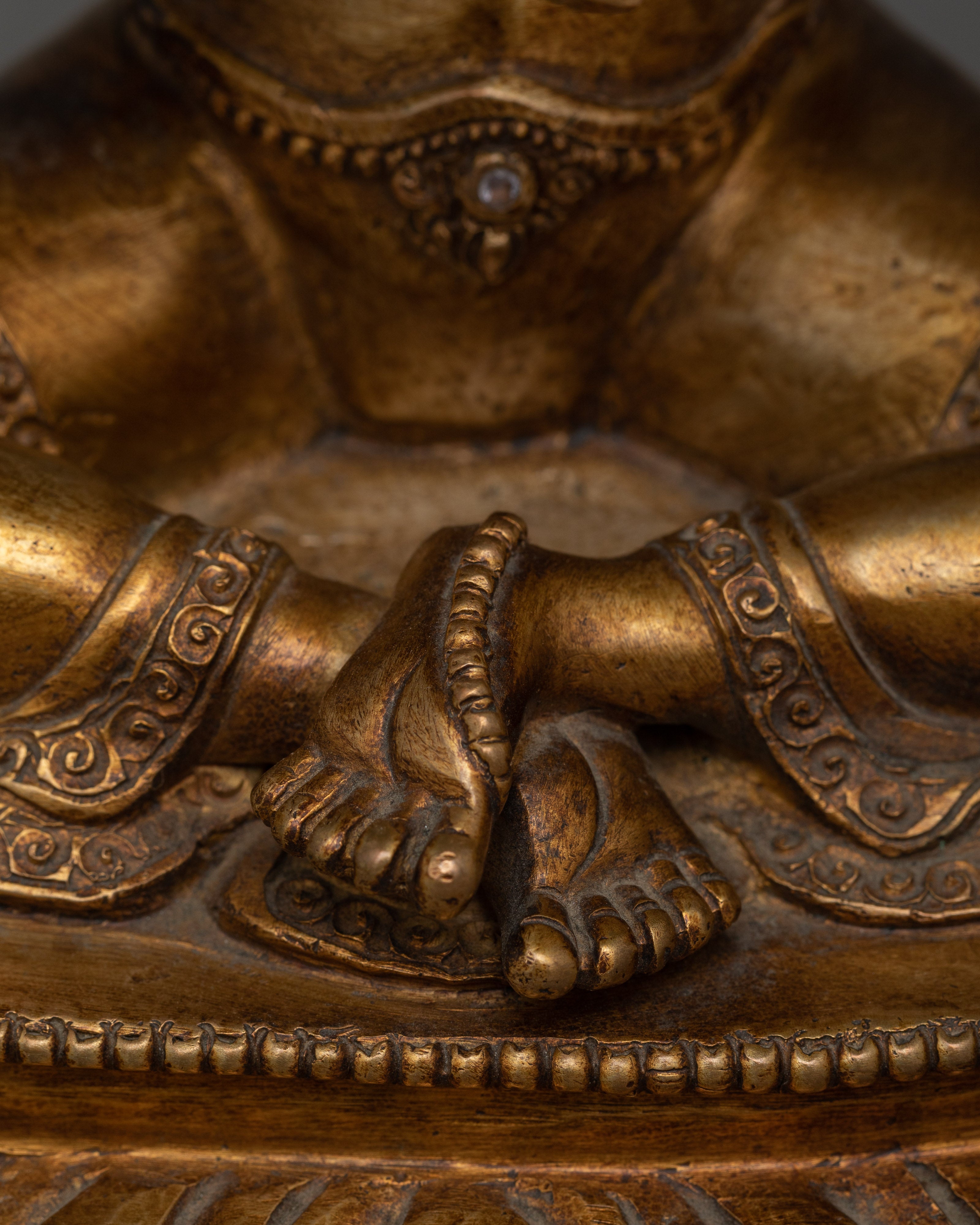 Graceful Kistigarbha Savior of soul | Handcrafted Symbol of Compassion