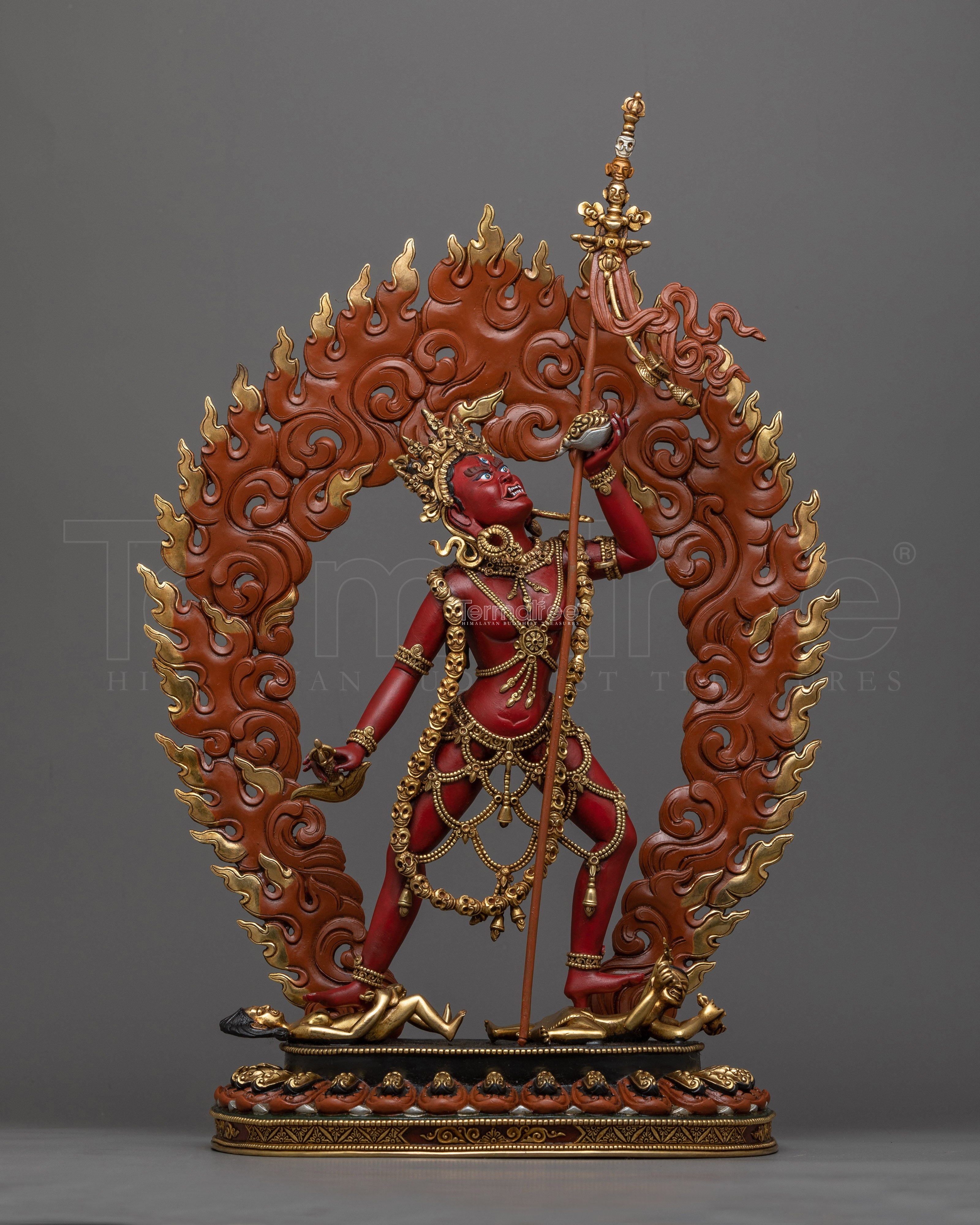 Vajrayogini Red-Colored Statue | A Vivid Manifestation of Feminine Power and Liberation