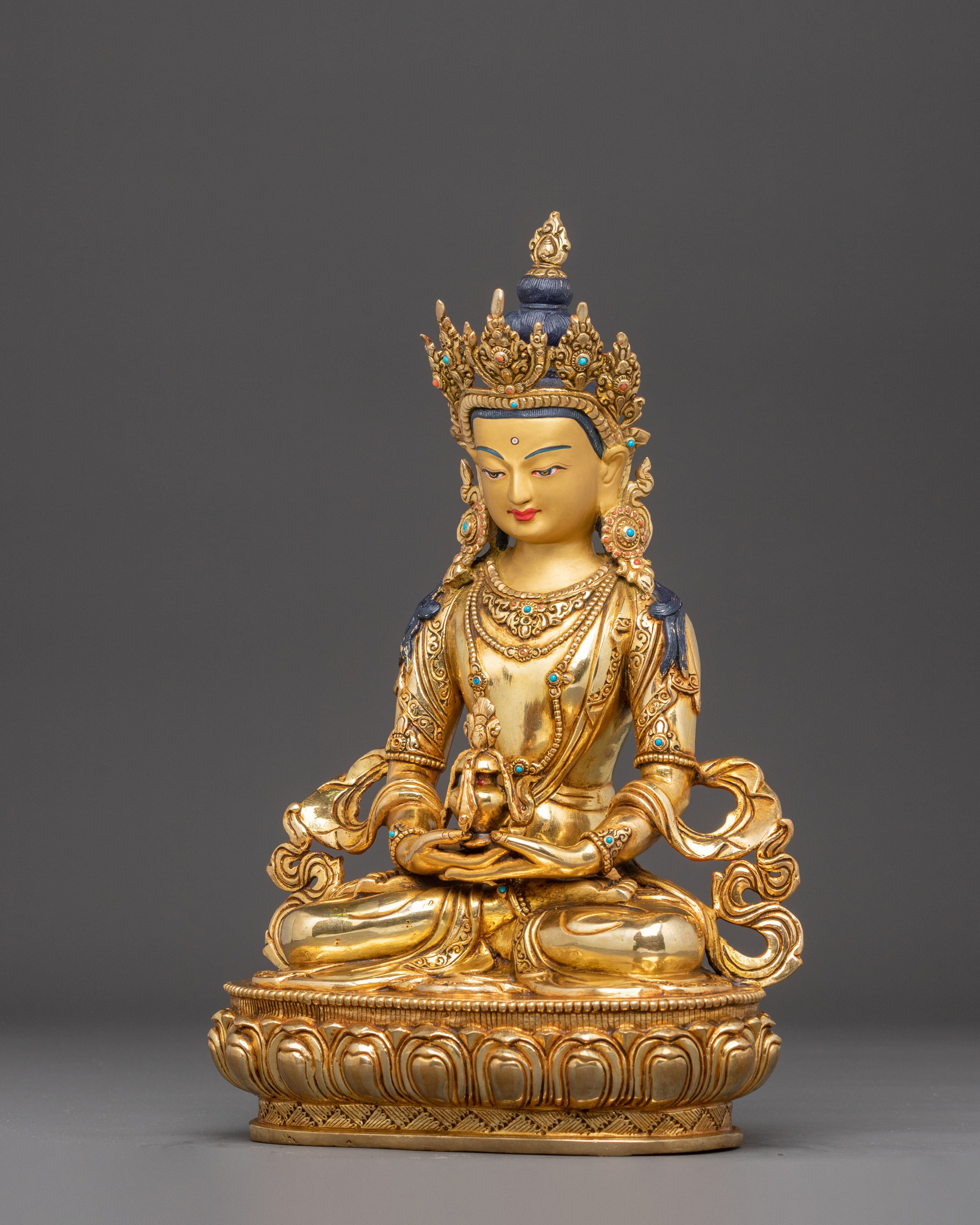 Handmade Buddha from Pure Land Amitayus Sculpture | Buddha of Infinite Life