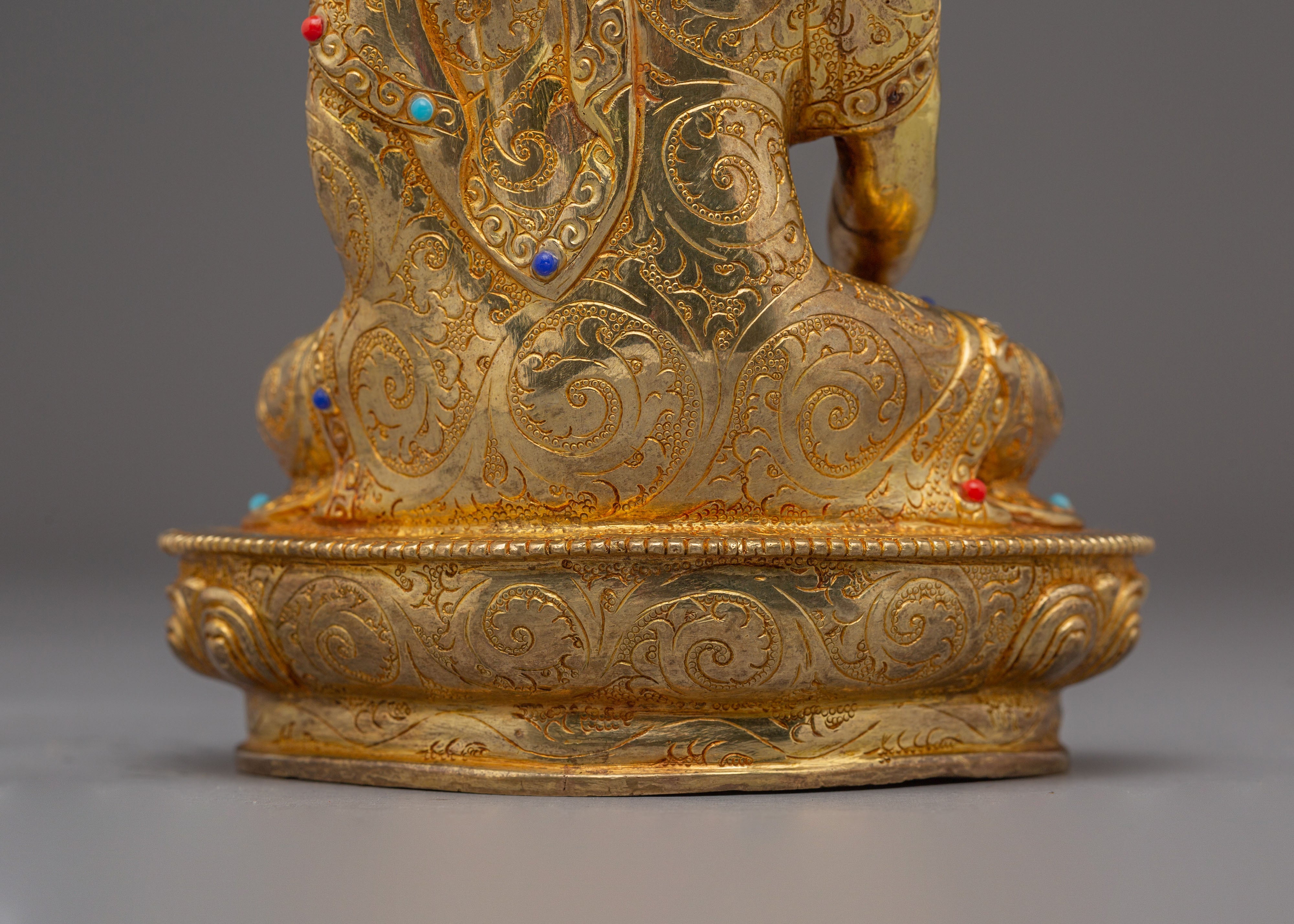 Tibetan Shakyamuni Buddha Figurine, Teacher of Dharma