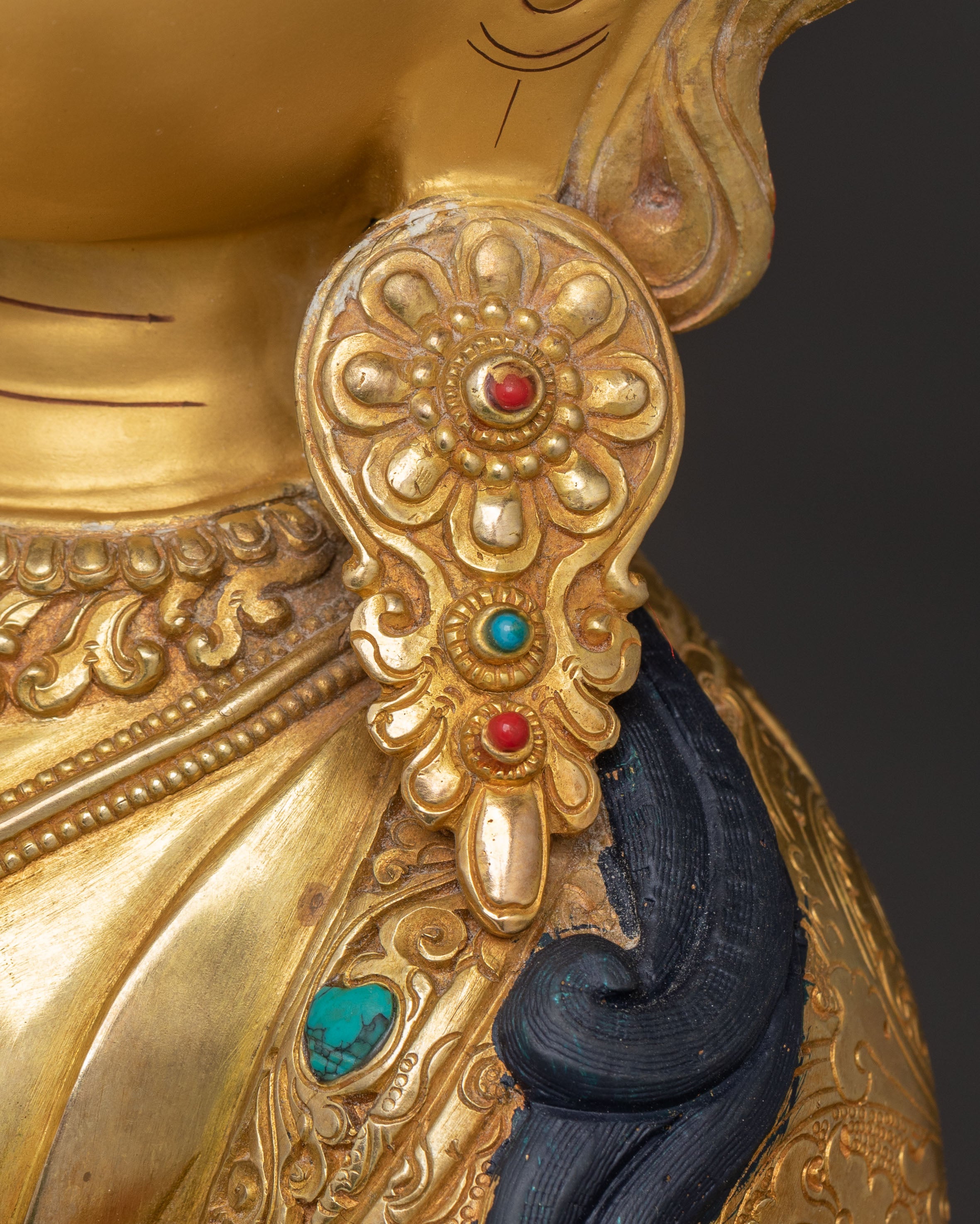 Handmade Prajna Paramita Statue | Copper Tibetan Goddess Sculpture