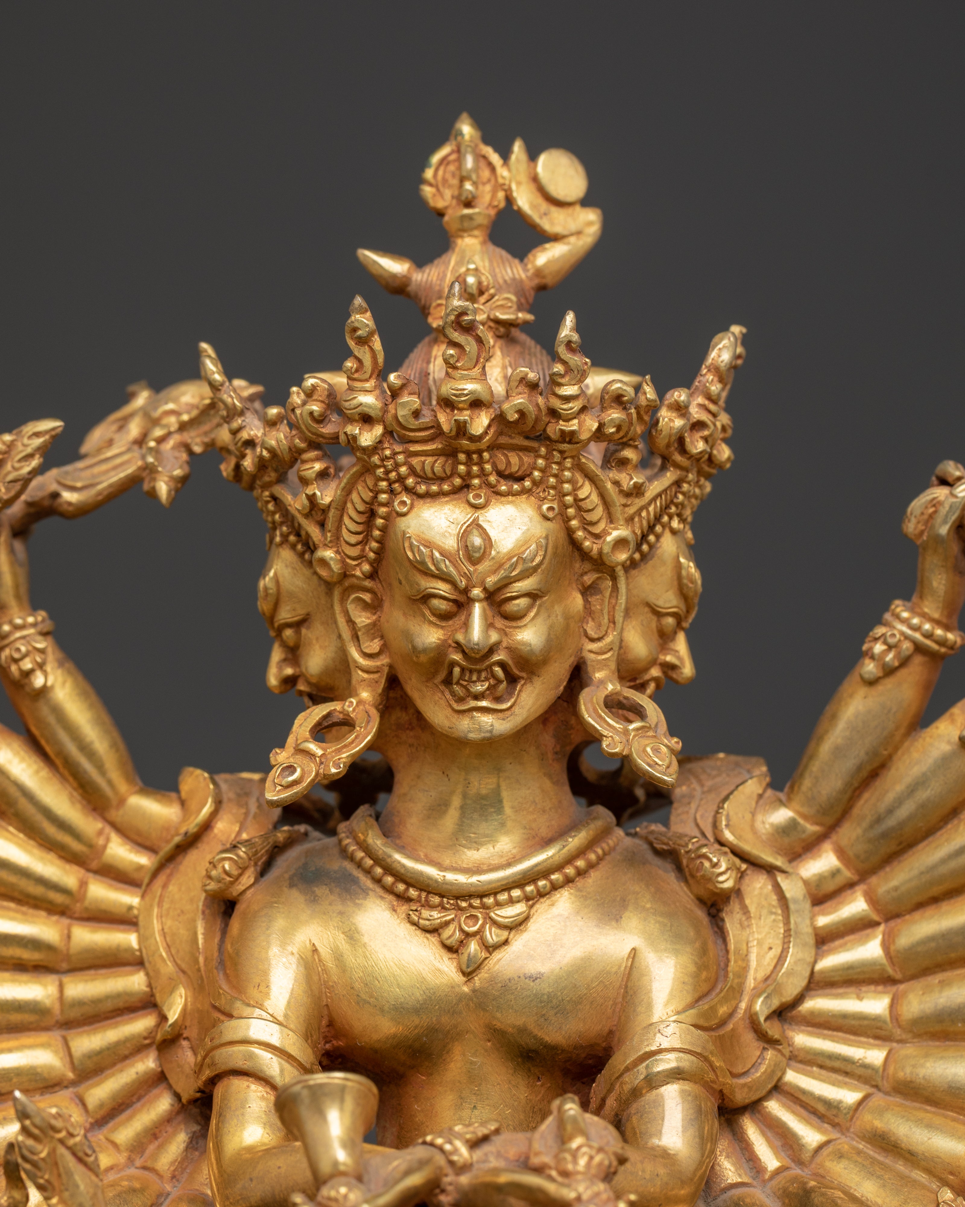 Buddhist Chakrasambhara Artwork | Tantric Deity of Enlightened Union