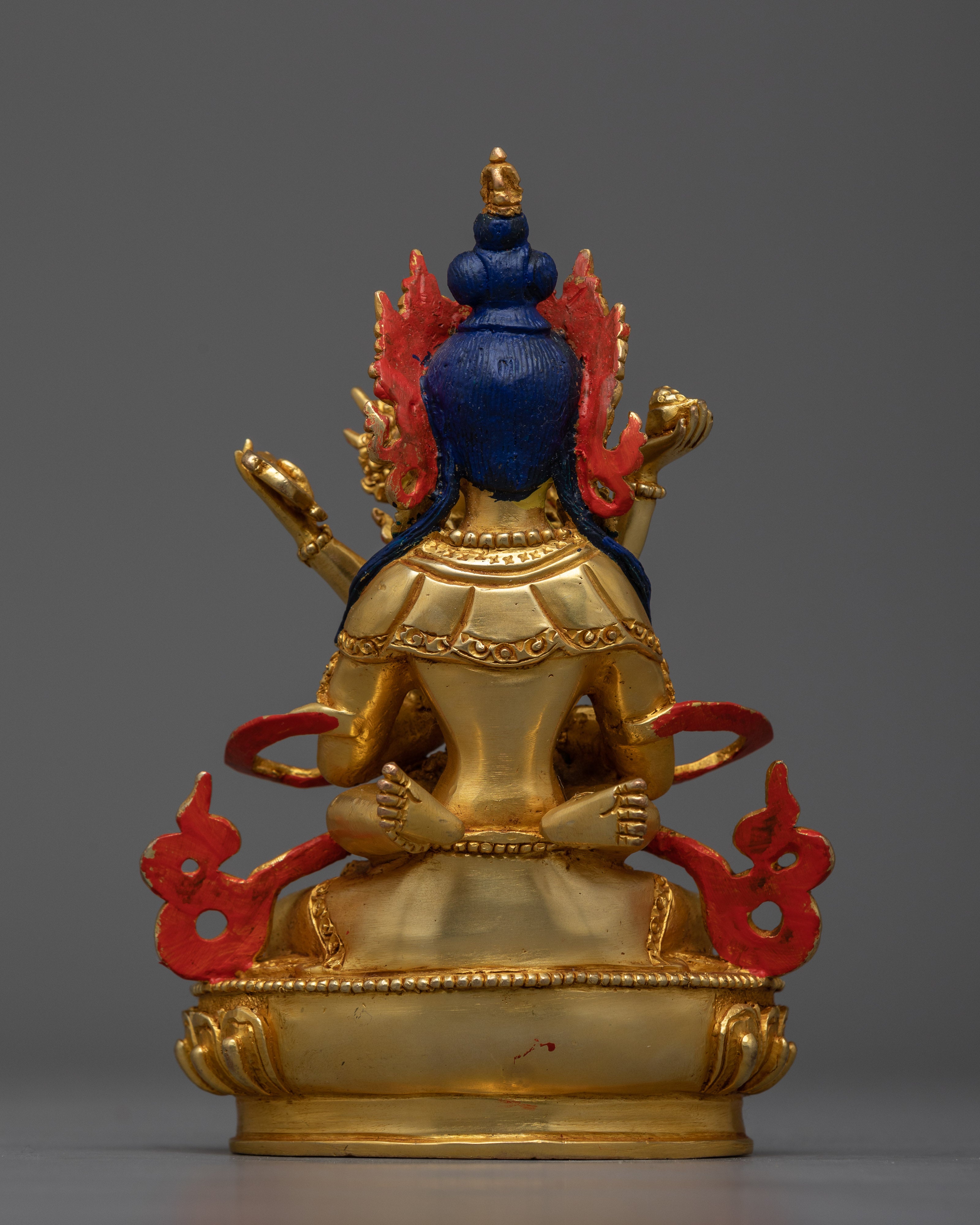 Vajradhara with His Consort Statue | A Symbol of Ultimate Unity and Enlightenment