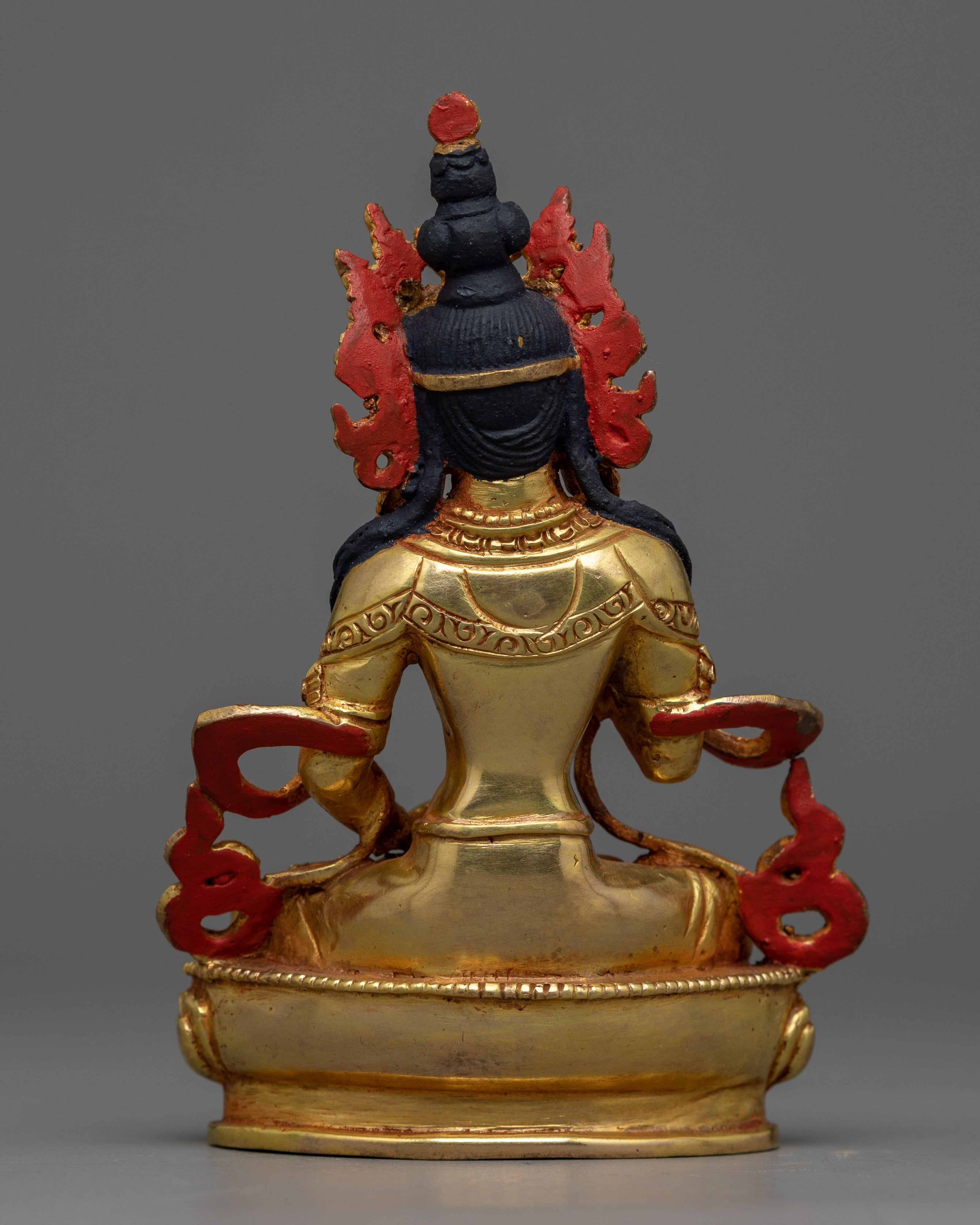 Vajrasattva Gold-Gilded Copper Statue | A Symbol of Purification and Enlightenment