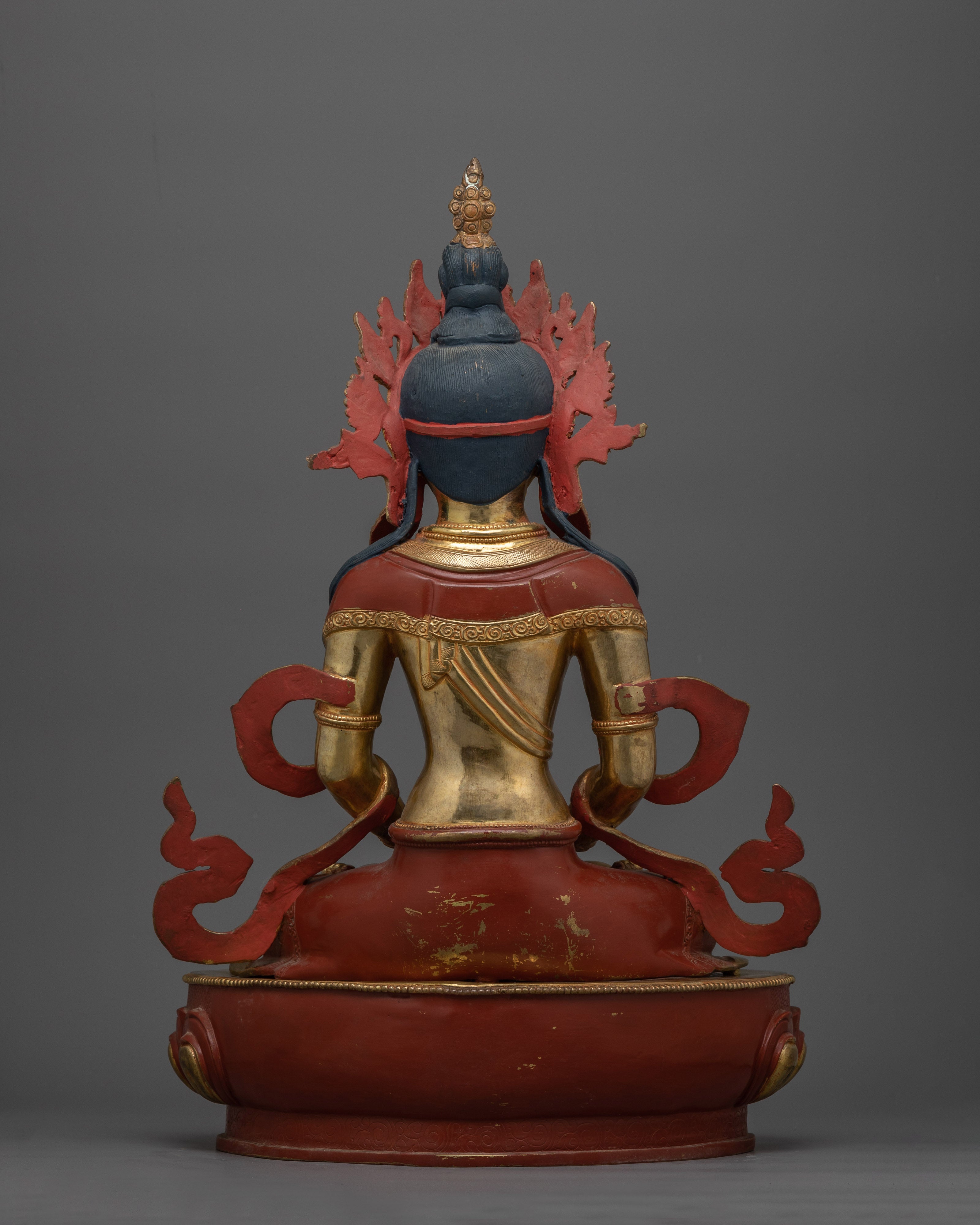 Longevity Buddha Amitayus 49cm Statue | Symbol of Long Life and Healing