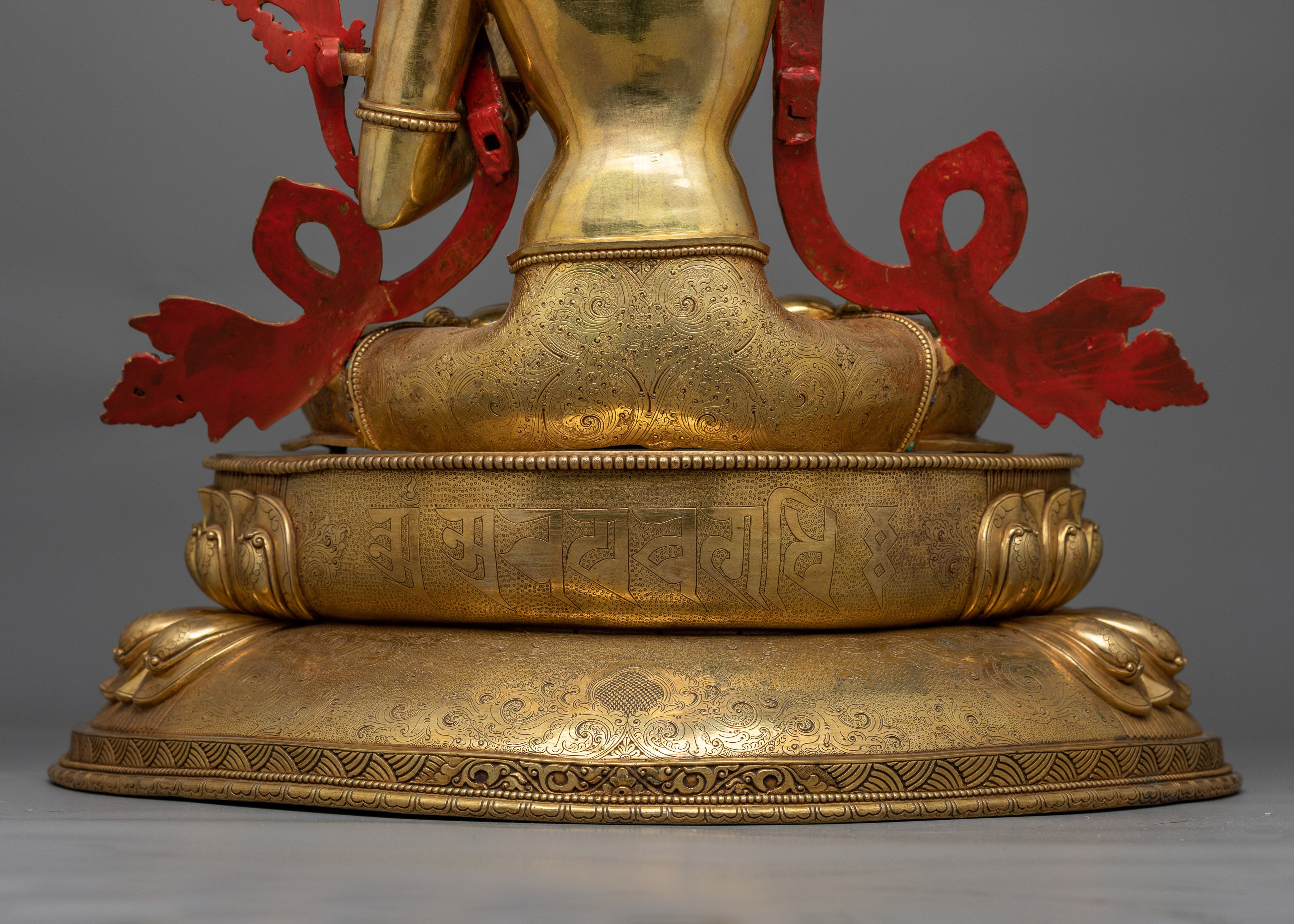 Insight Wisdom Deity Manjushri 53cm Statue | Embodiment of Knowledge and Enlightenment