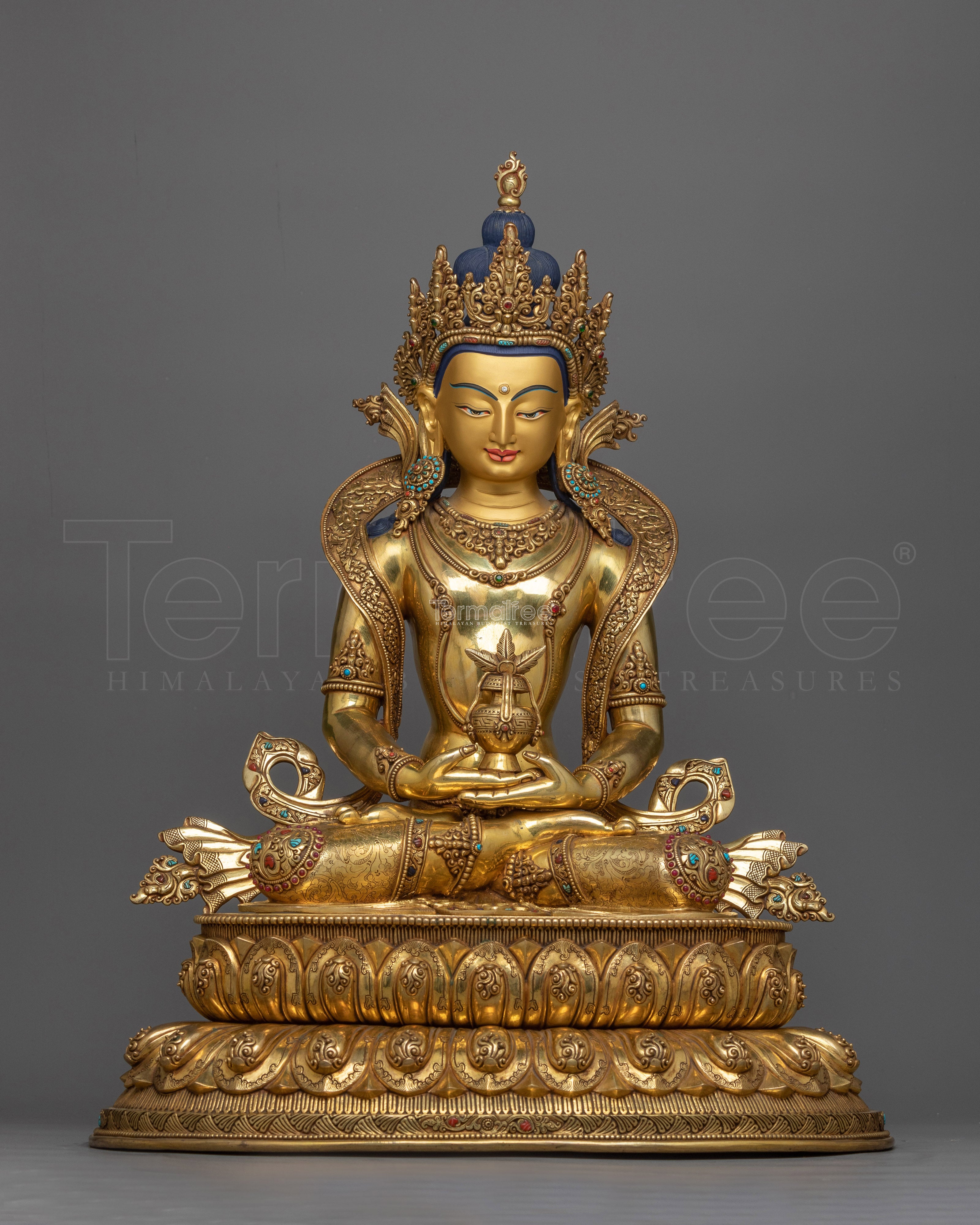 Amitayus the Long-Life Buddha Statue | A Fine Craftmanship of Longevity and Enlightenment