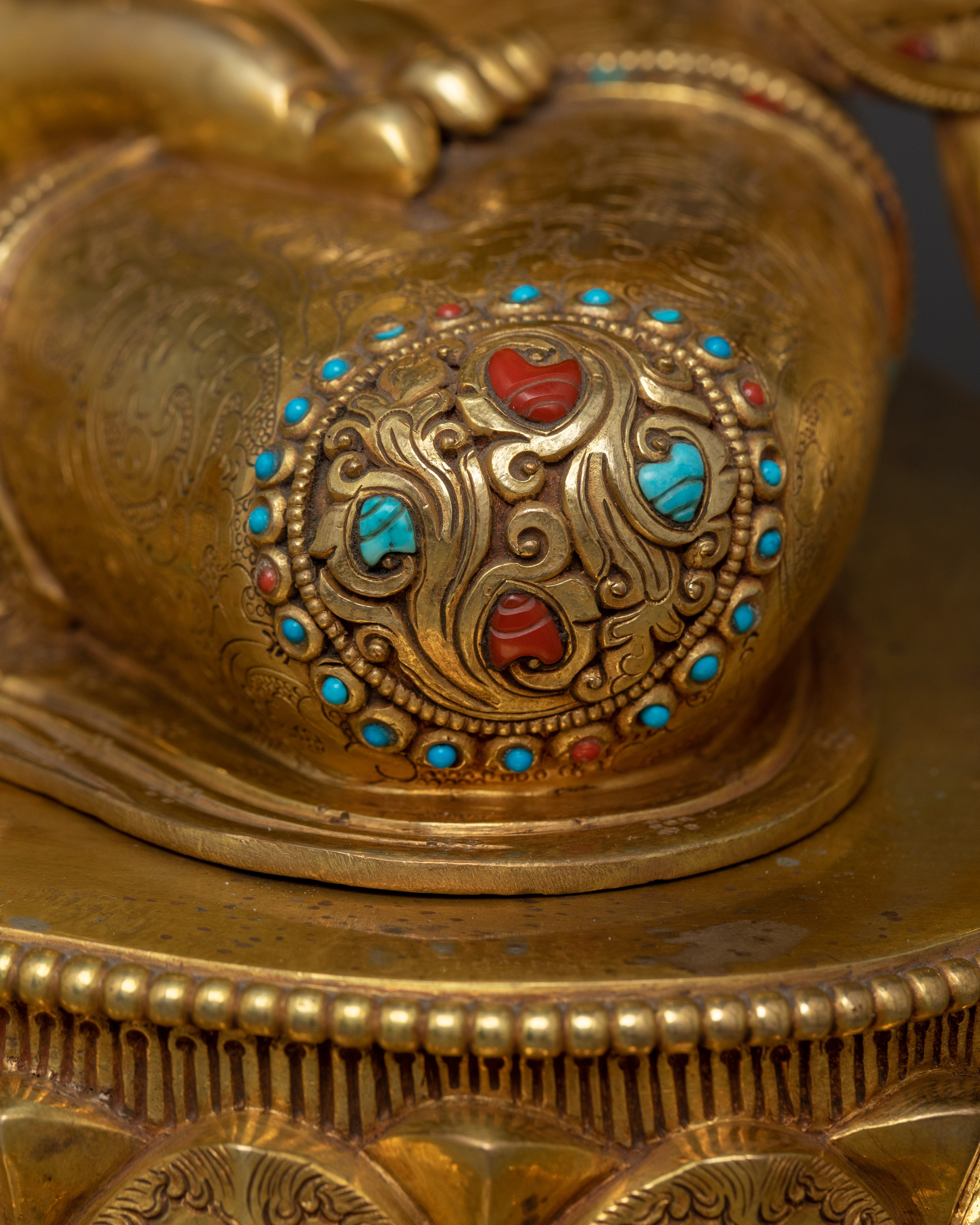 Insightful Wisdom Deity Manjushri Statue | Embodiment of Knowledge and Enlightenment