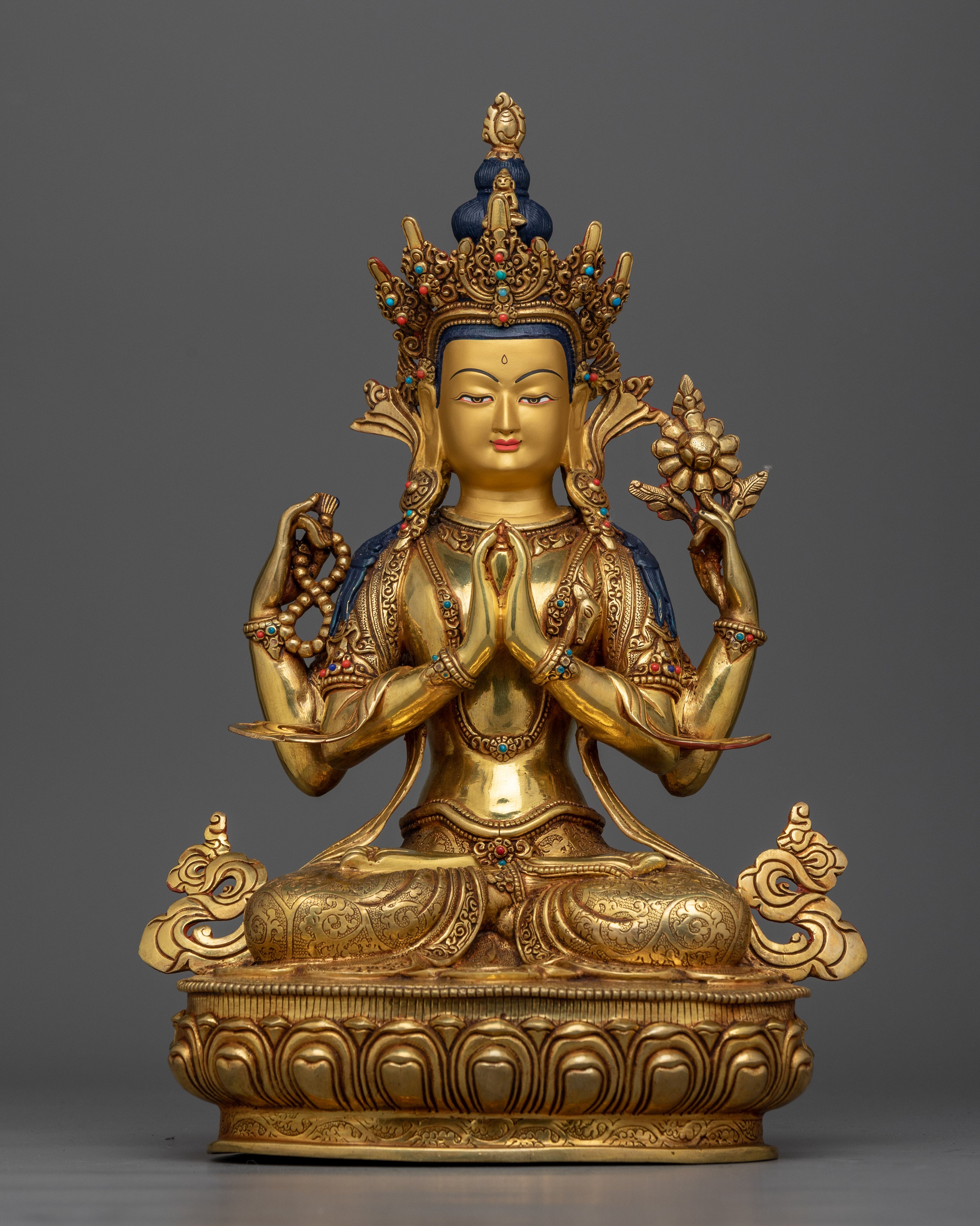 24k-gold-gilded-chenrezig