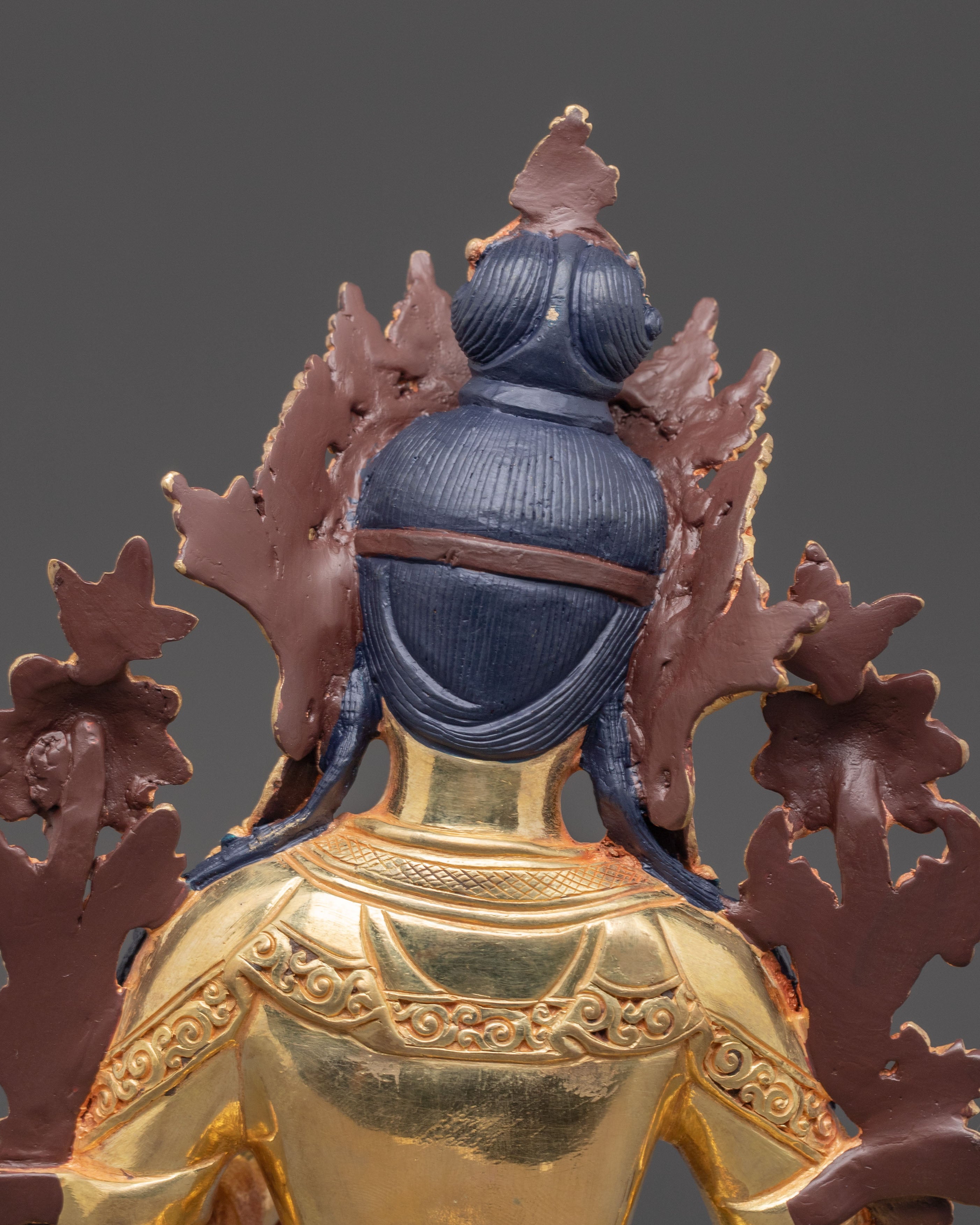 Handcrafted Golden Statue of Goddess Green Tara | Mother of All Buddhas