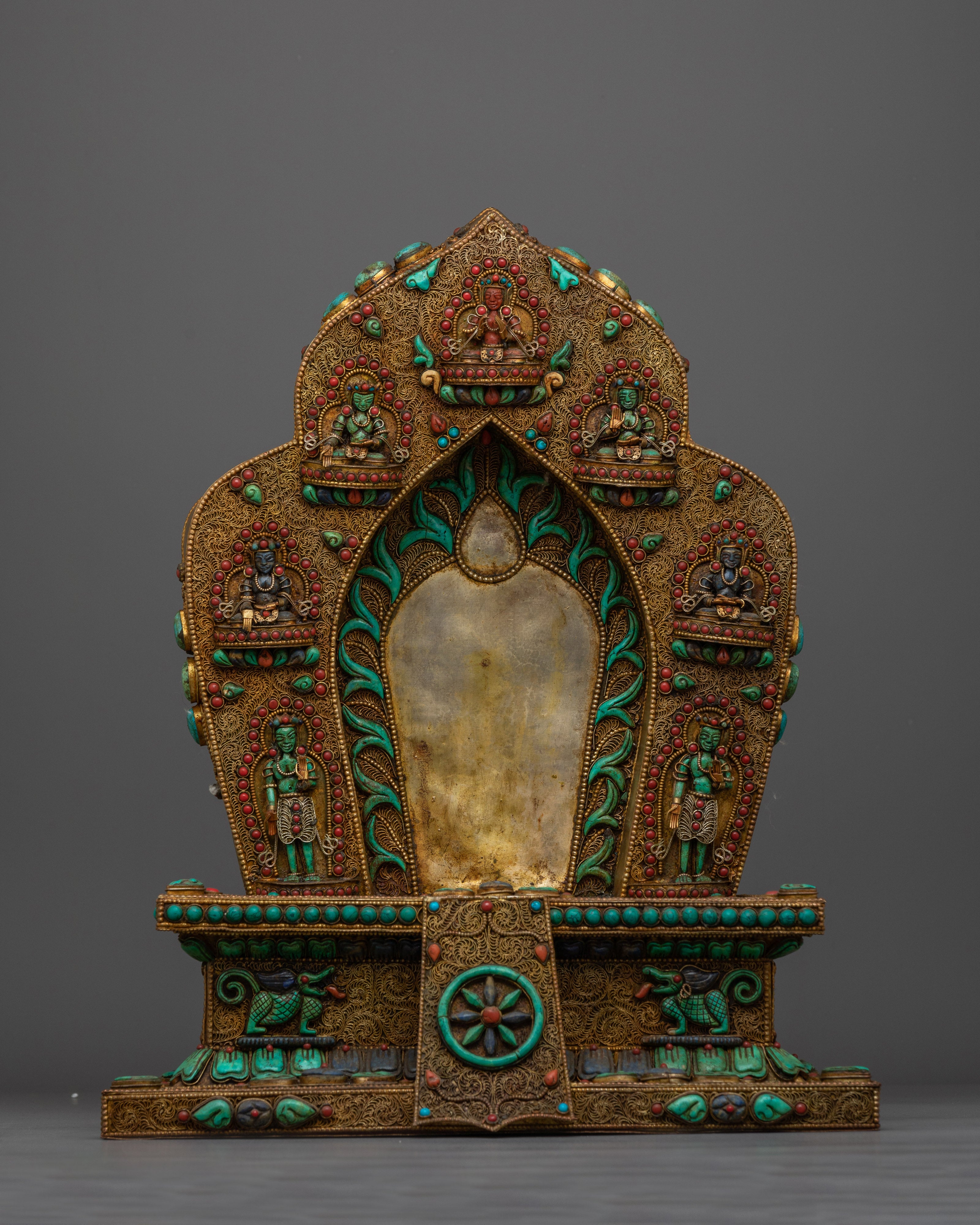 Shakyamuni Buddha Lapis Body Statue | A Resonance of Deep Tranquility