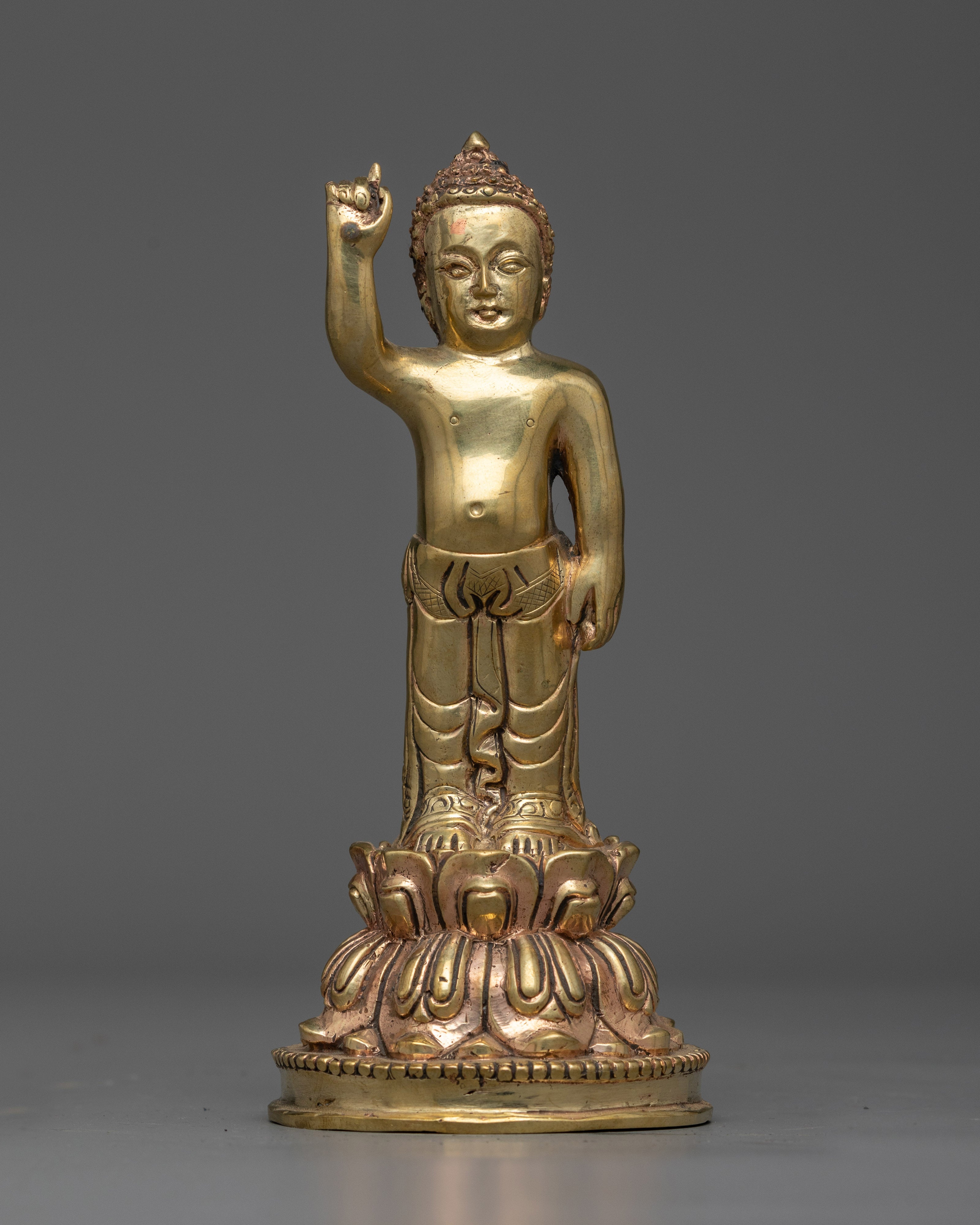 Baby Standing Buddha Statue | Radiant Emblem of Wisdom