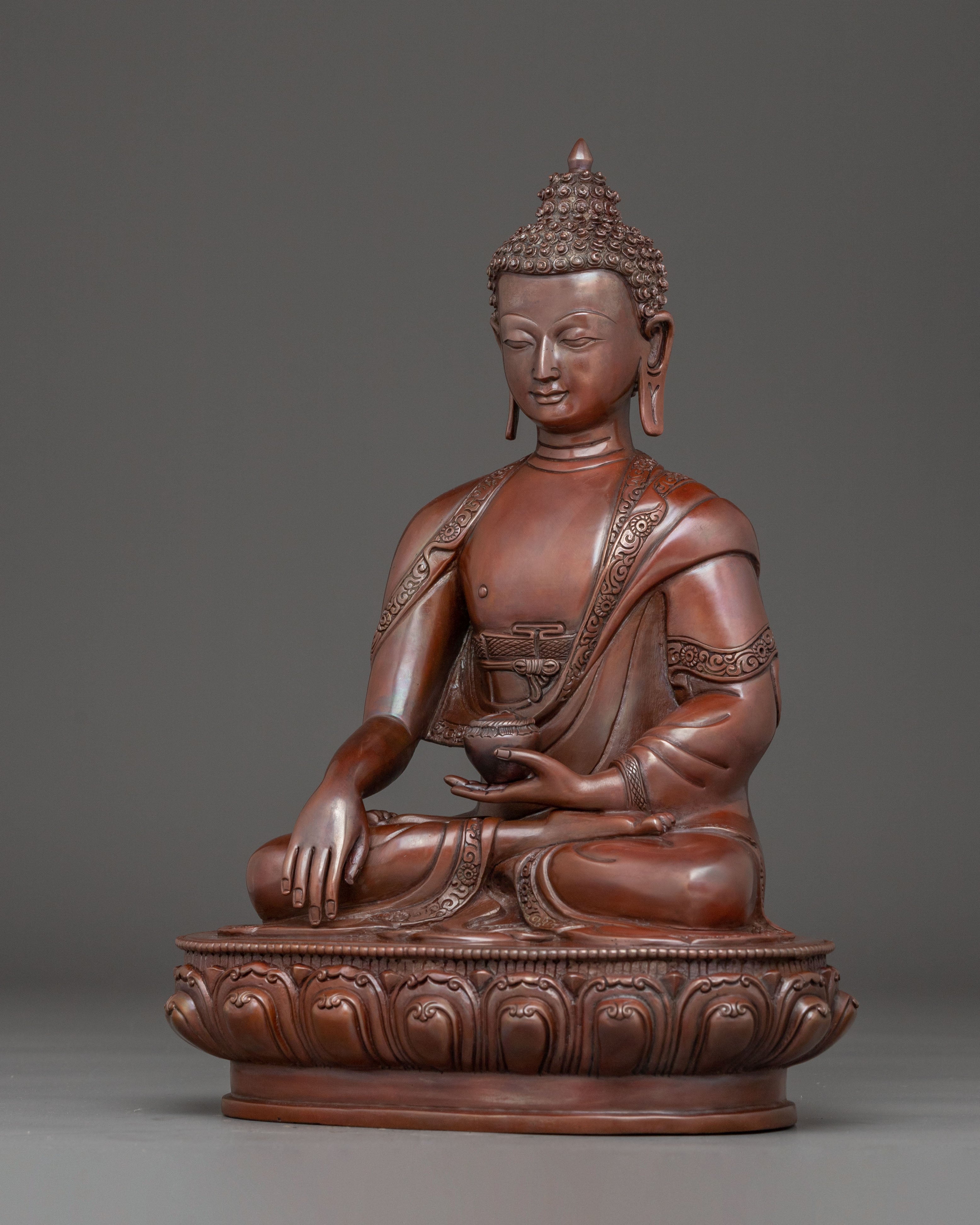 Sacred Handmade Figurine of Shakyamuni Buddha | Historical Buddha