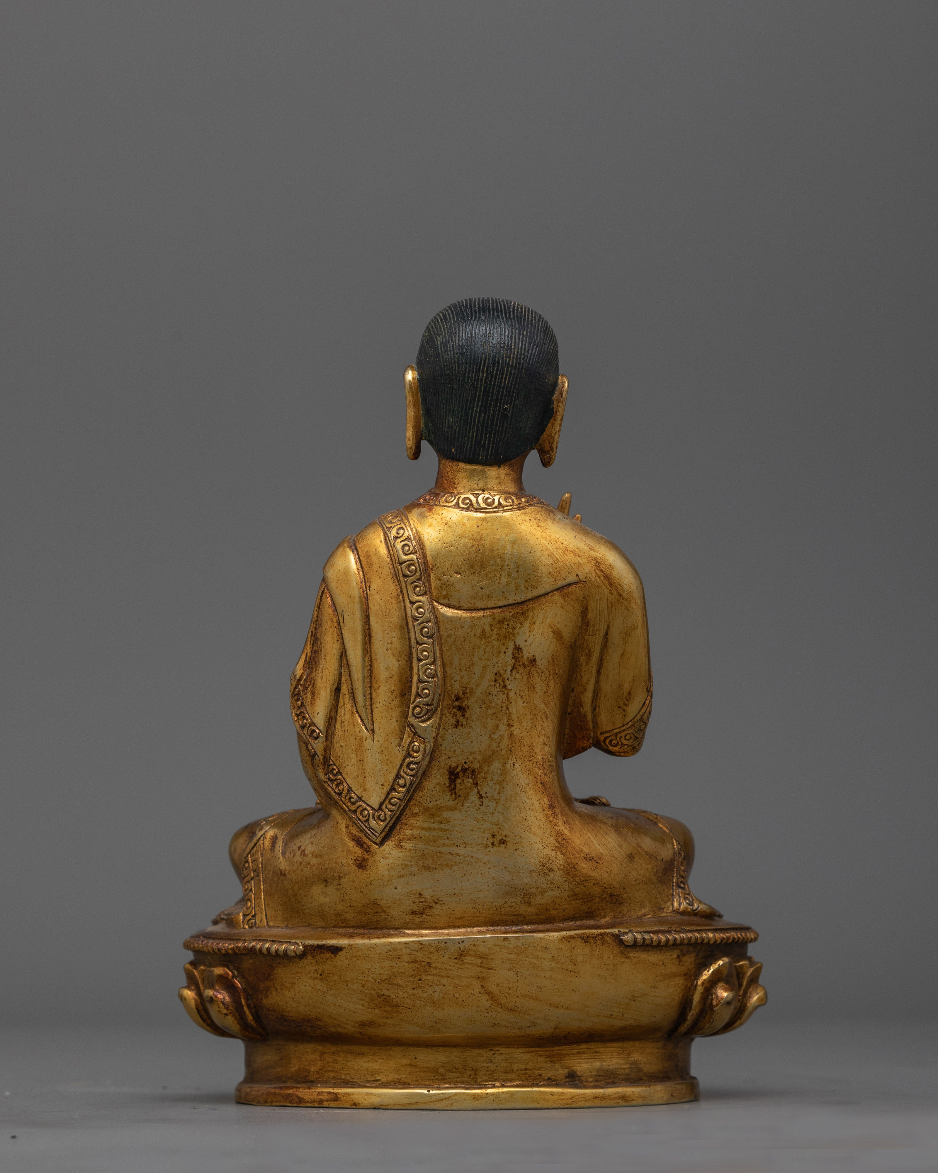 Gelug Guru Tsongkhapa and His Disciples Statue | A Testament to Devotion