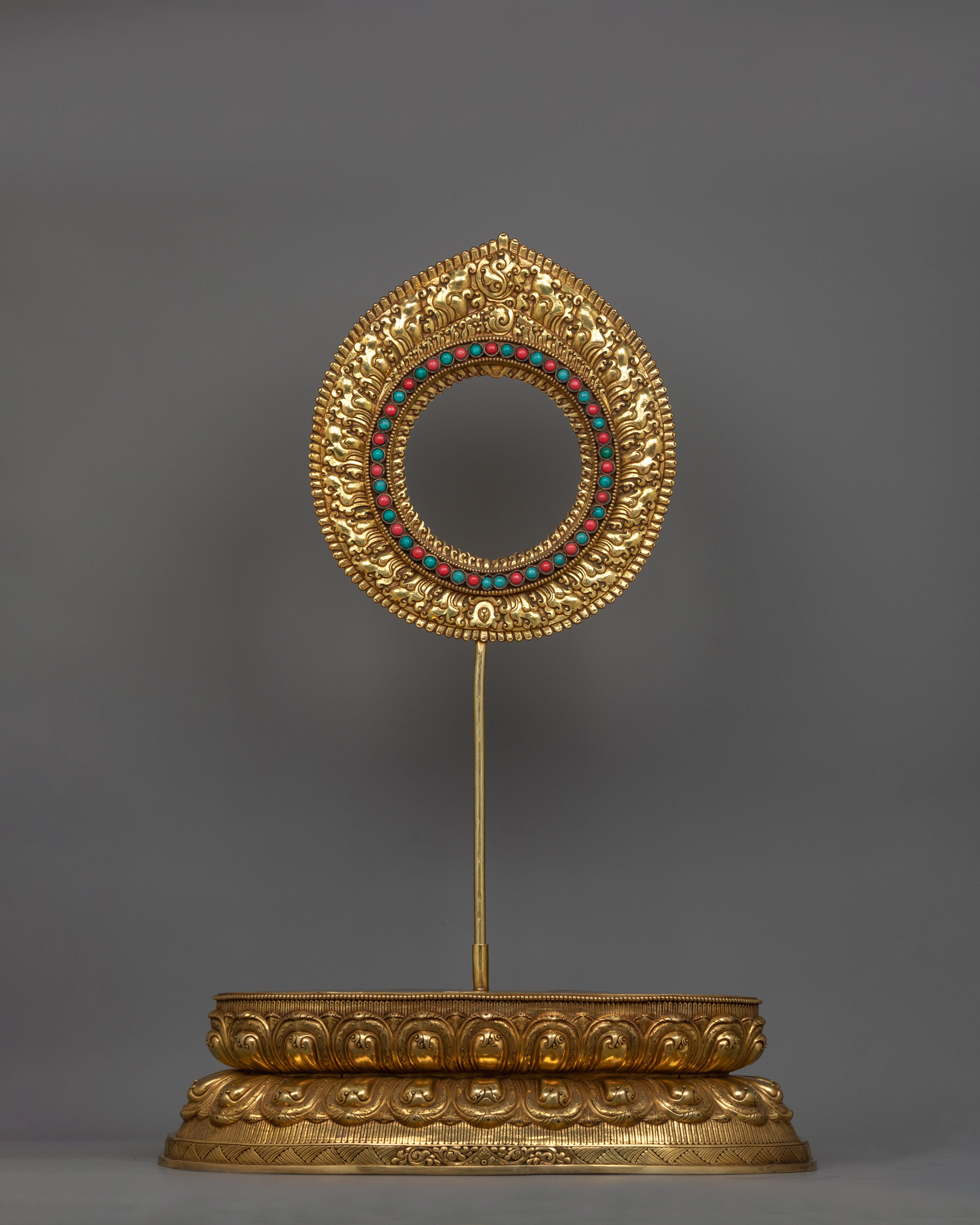 Historic Shakyamuni Buddha Gold Gilded Statue | Symbol of Peace and Wisdom