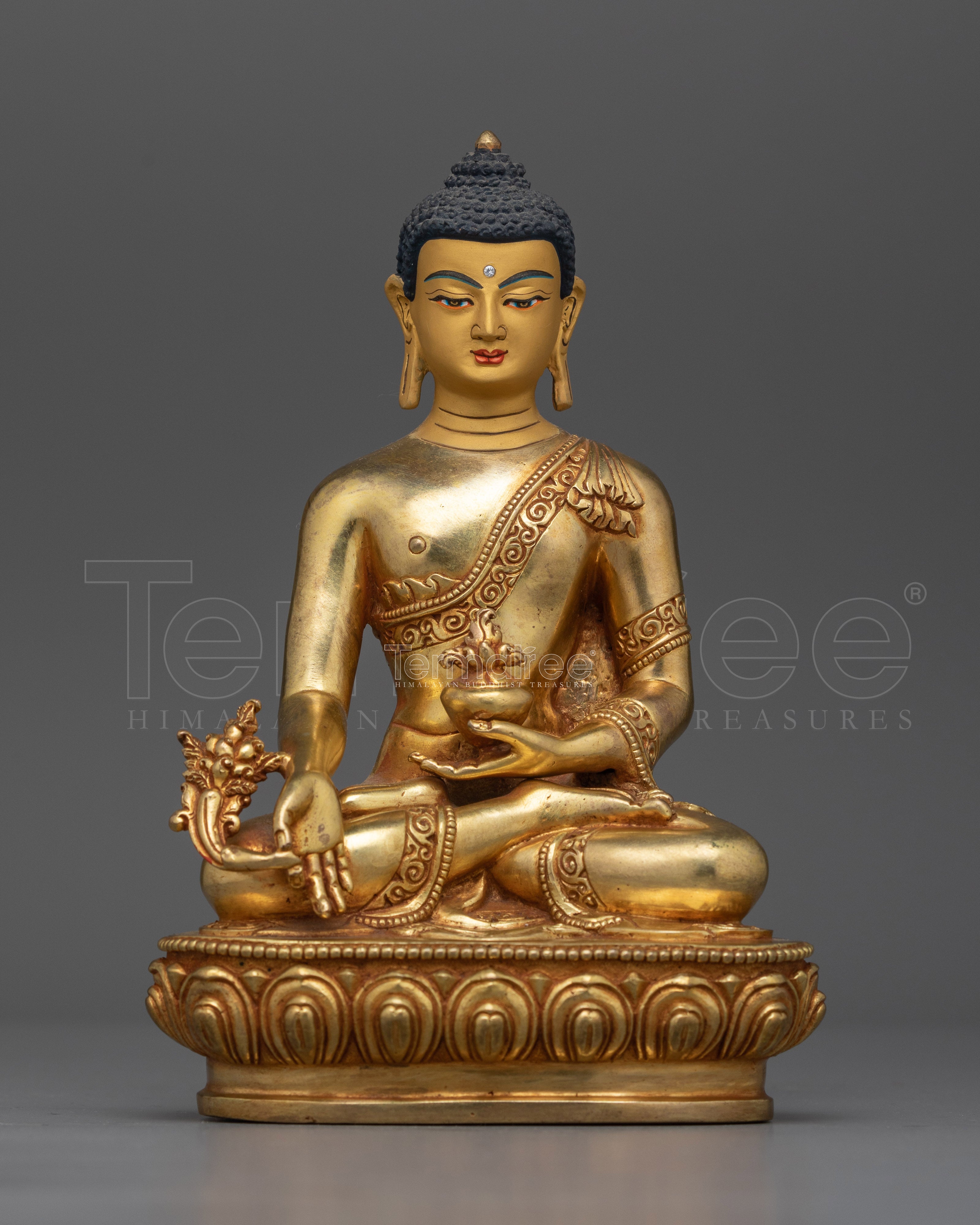 Healing Medicine Buddha 19cm Small Statue | Handcrafted Symbol of Health