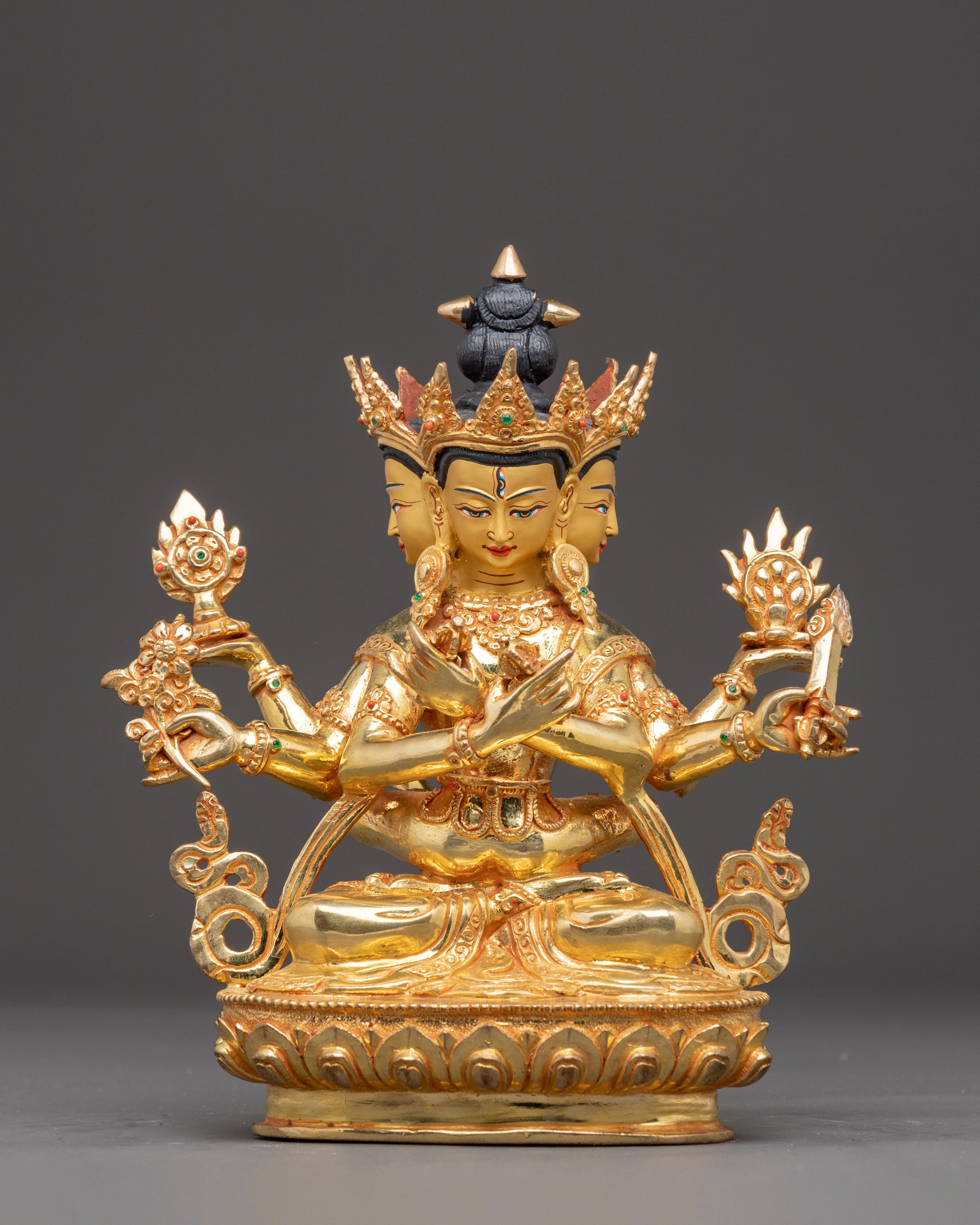 Guhyasamaja Statue: Traditional Artwork