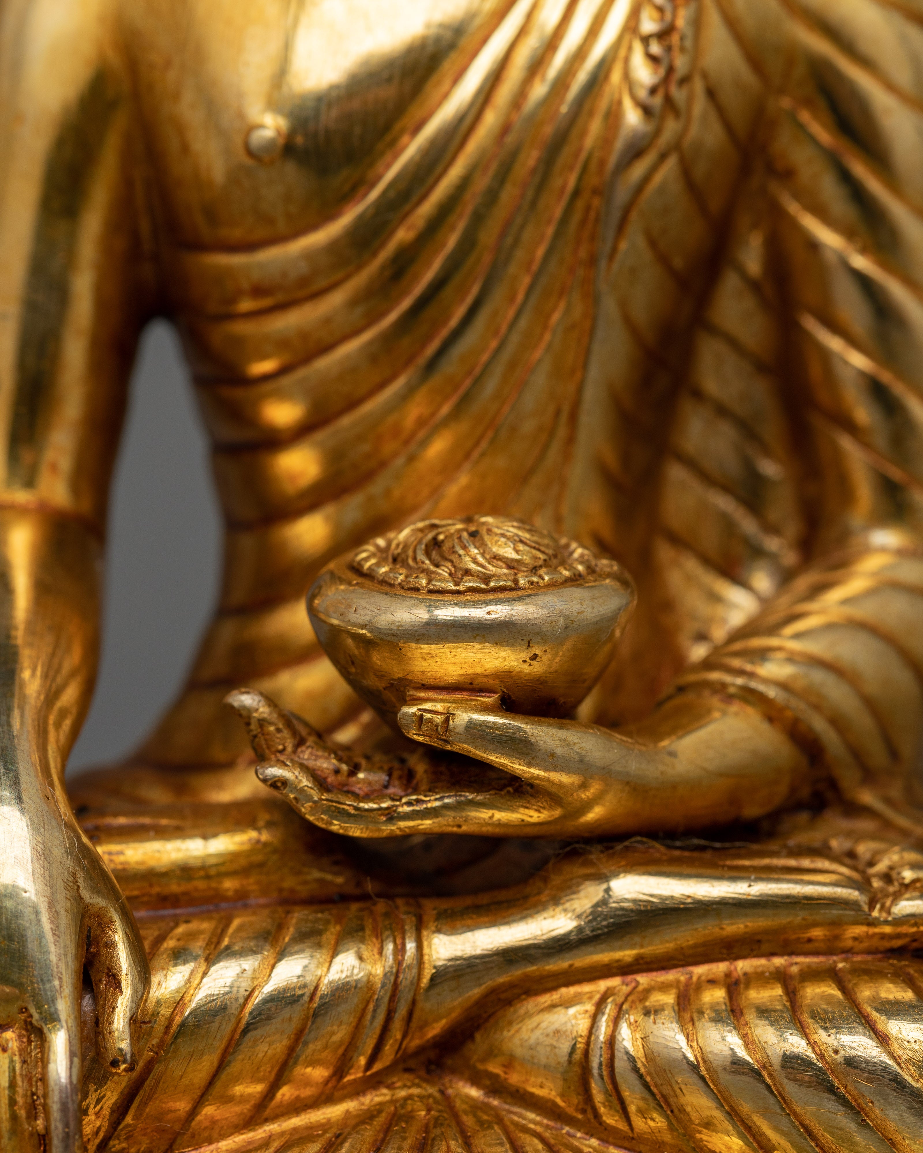 Shakyamuni Buddha Statue Handcrafted in Nepal | Symbol of Awaken One