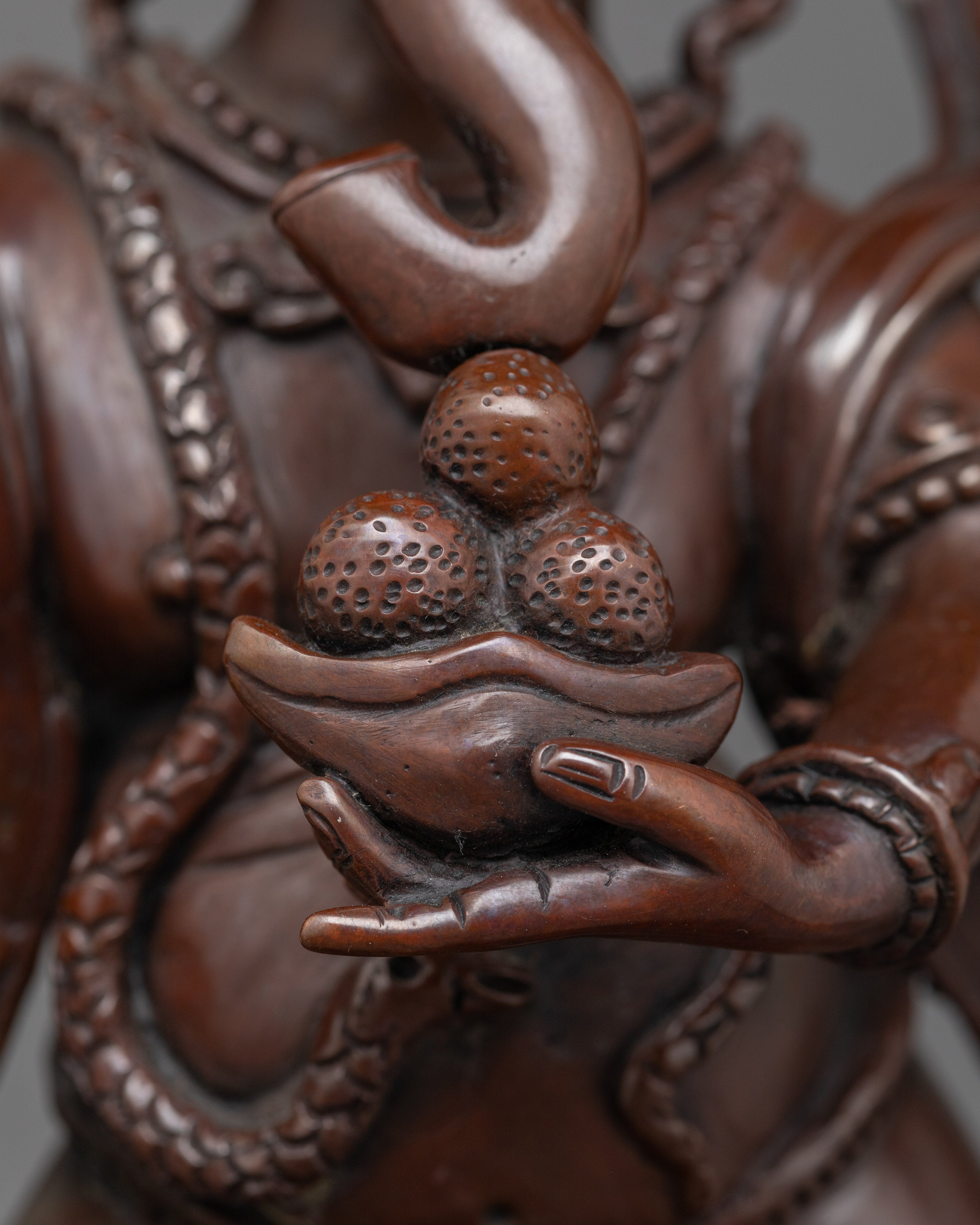 Shree Ganesh 38cm Oxidized Statue | Lord of Prosperity and Wisdom