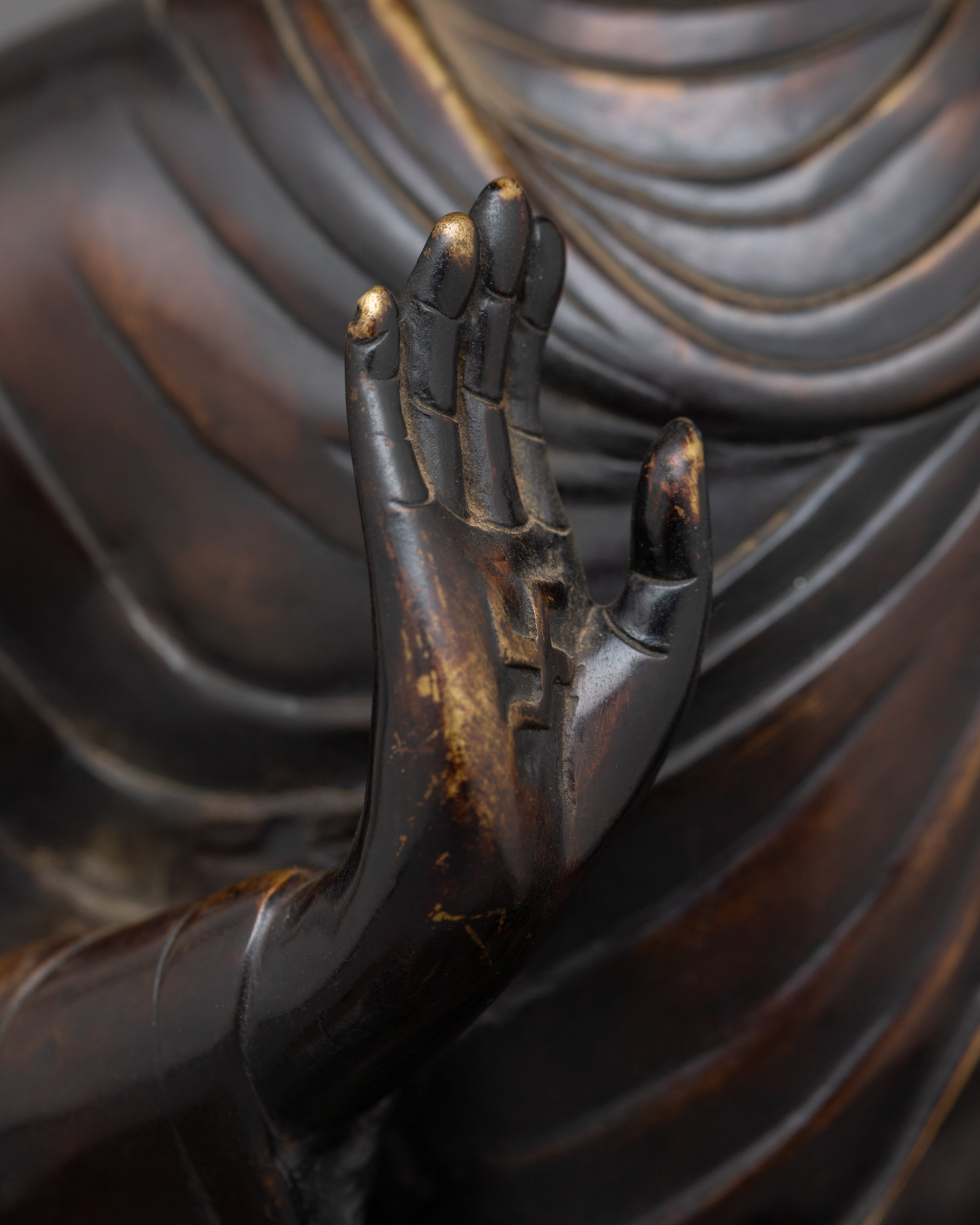 Amogasiddhi 25cm Bronze Statue | Emblem of Unfailing Success