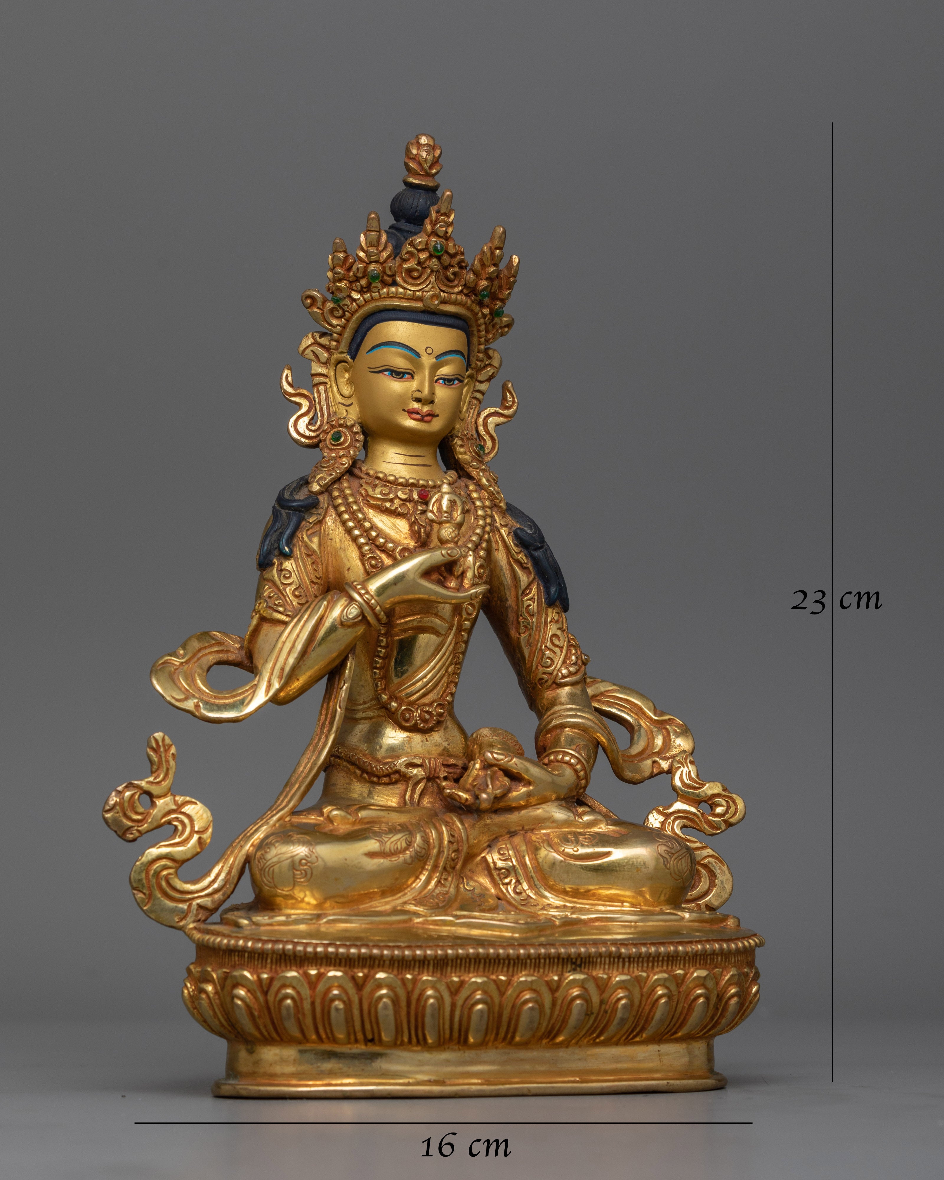 Vajrasattva Handmade 23cm Statue | Embodiment of Purity