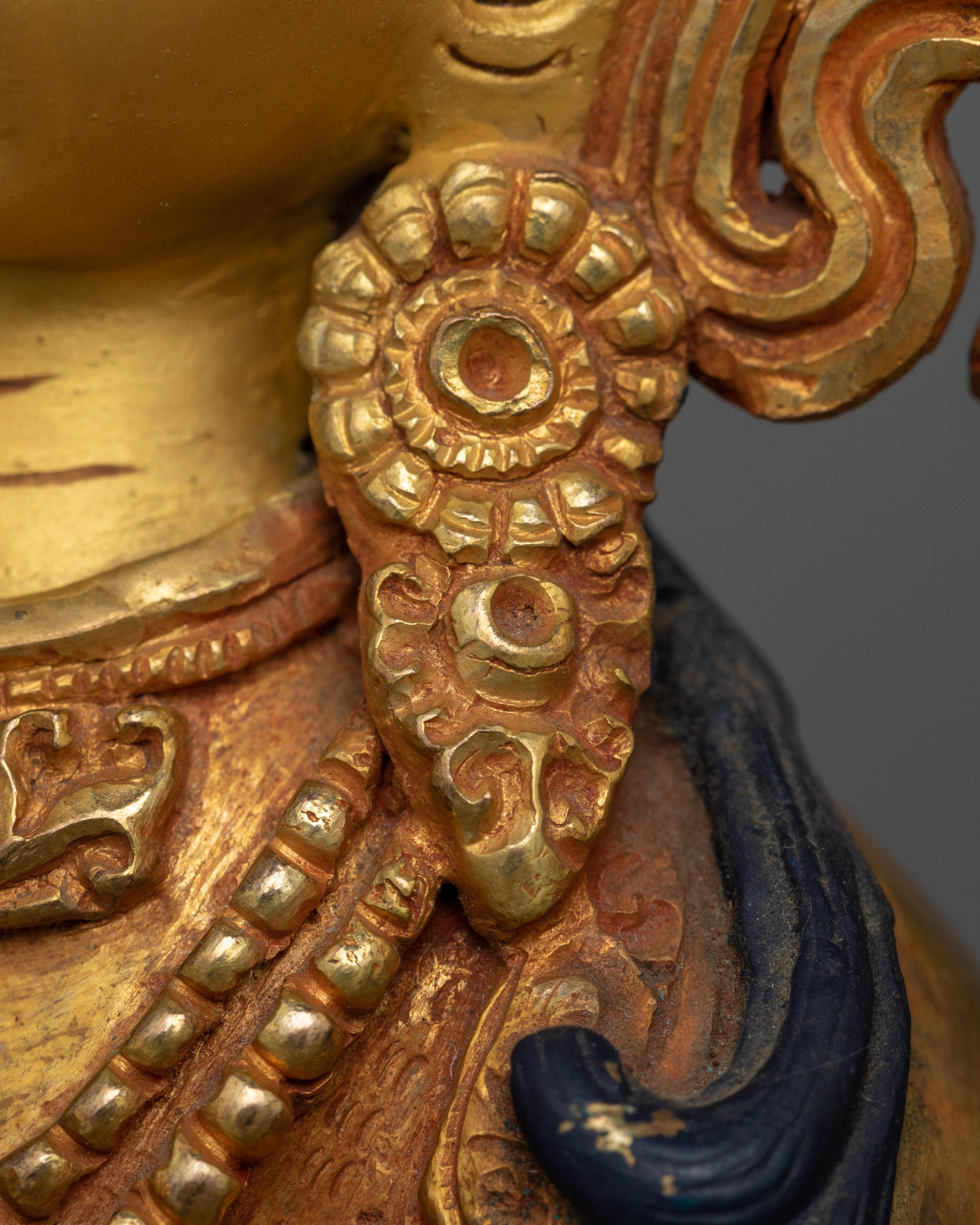 Chenrezig a Hand Carved Small Statue | Embodiment of Compassion