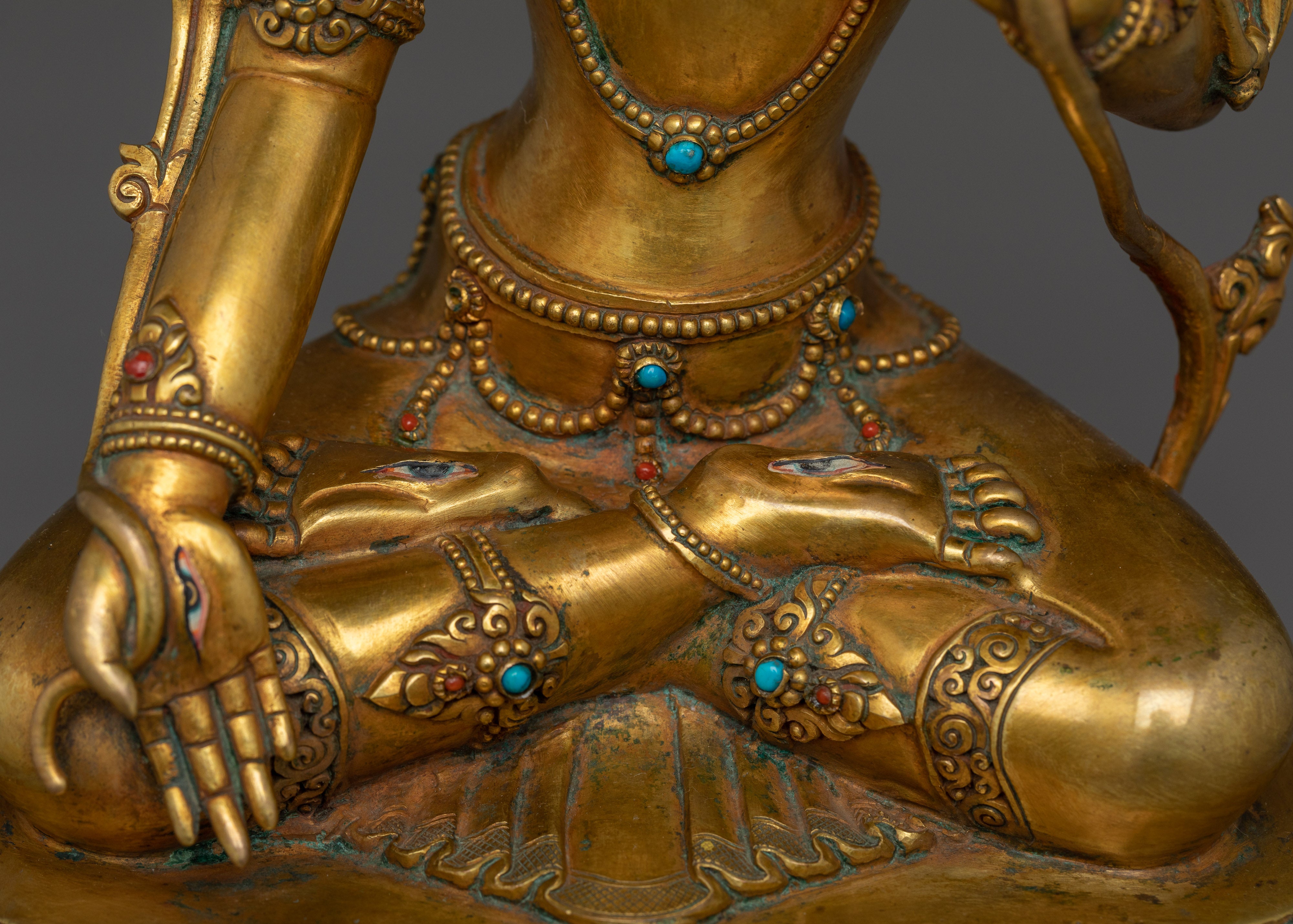 White Tara A Beautiful Handmade 36cm Statue | Beacon of Compassion