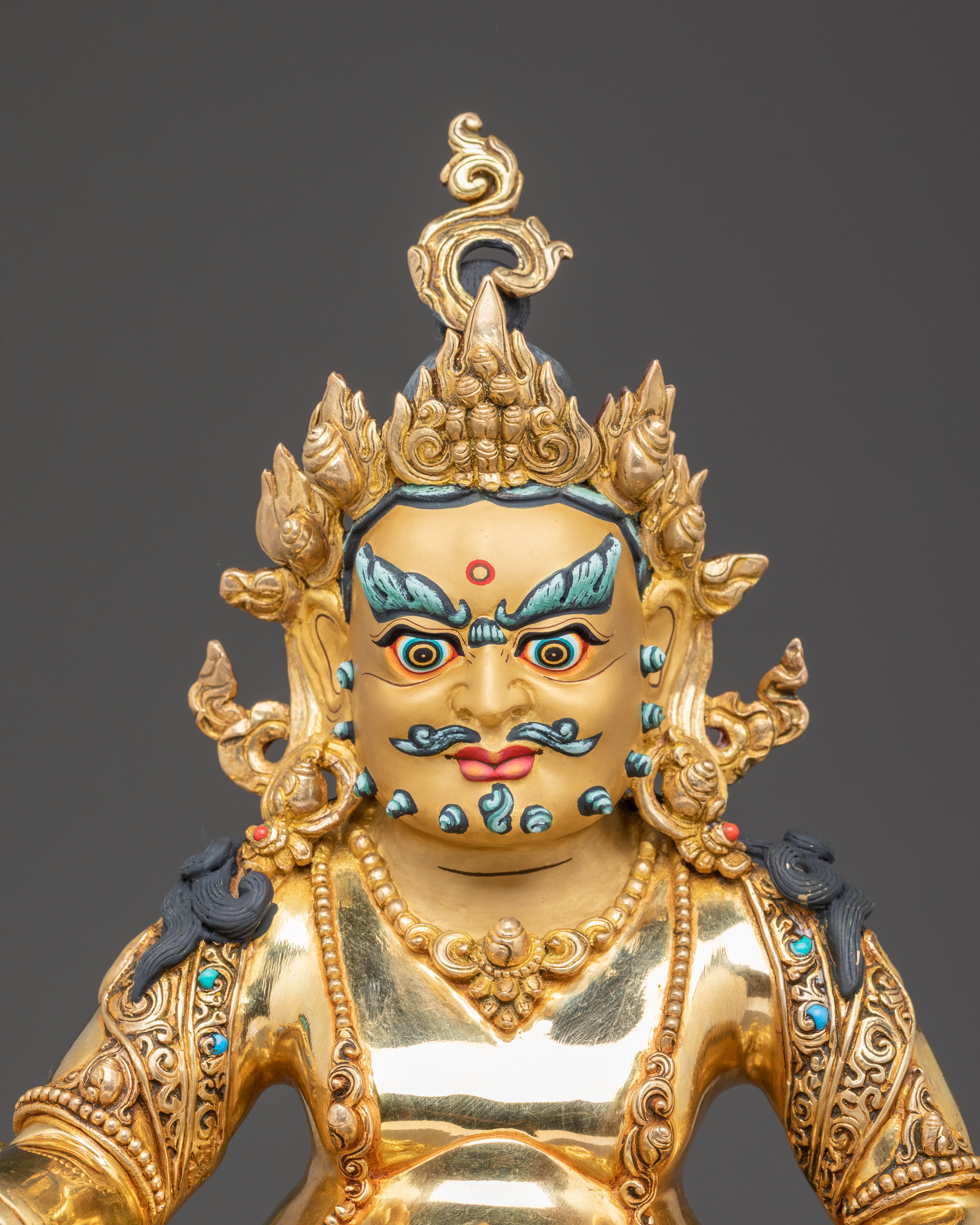 Figurine of Wealth Icon Dzambhala | Guardian of Prosperity