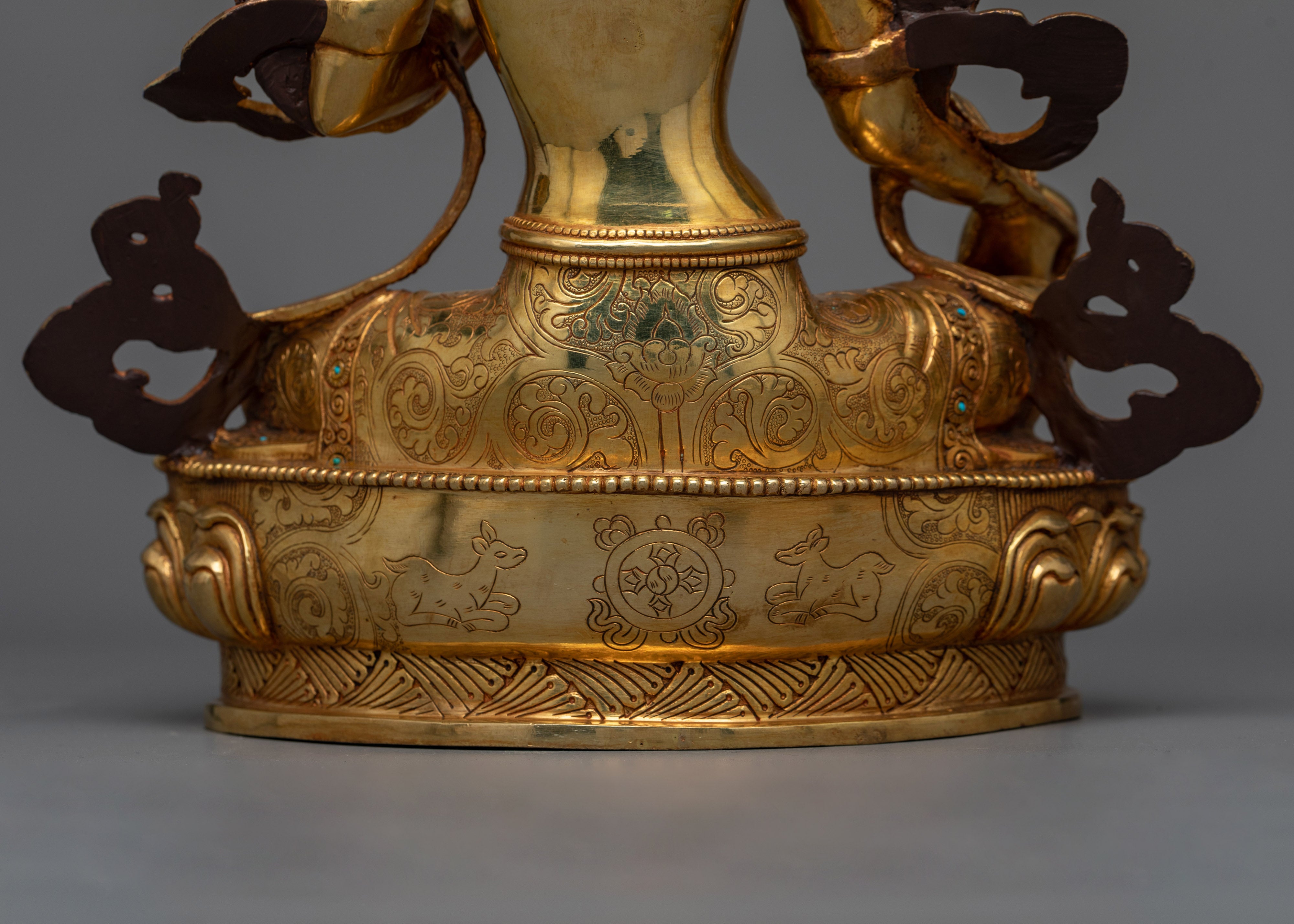 Green Tara Active Compassion Goddess Statue | Embodiment of Mercy