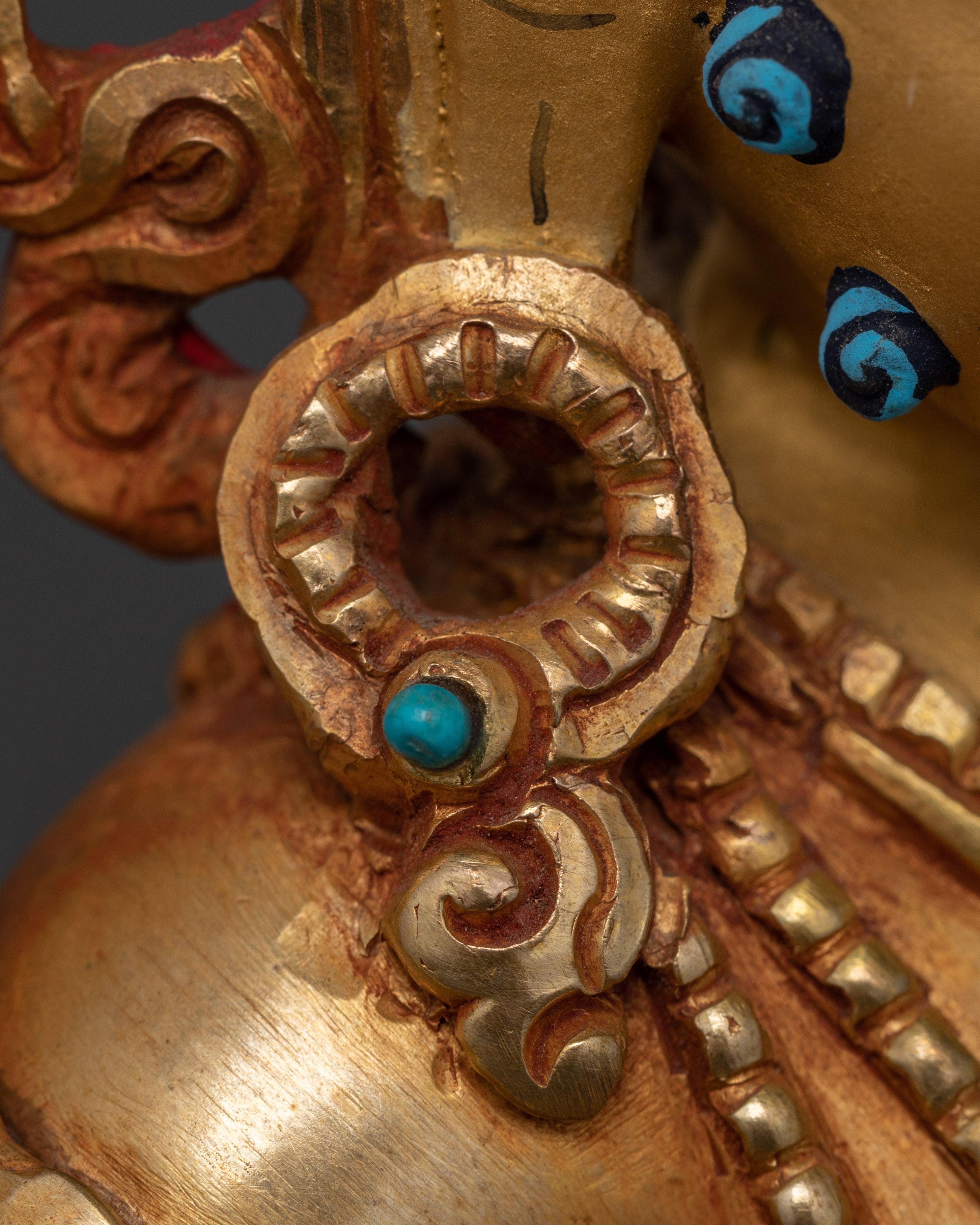 Dzambhala Handcrafted Jewels Deity Statue | Beacon of Wealth