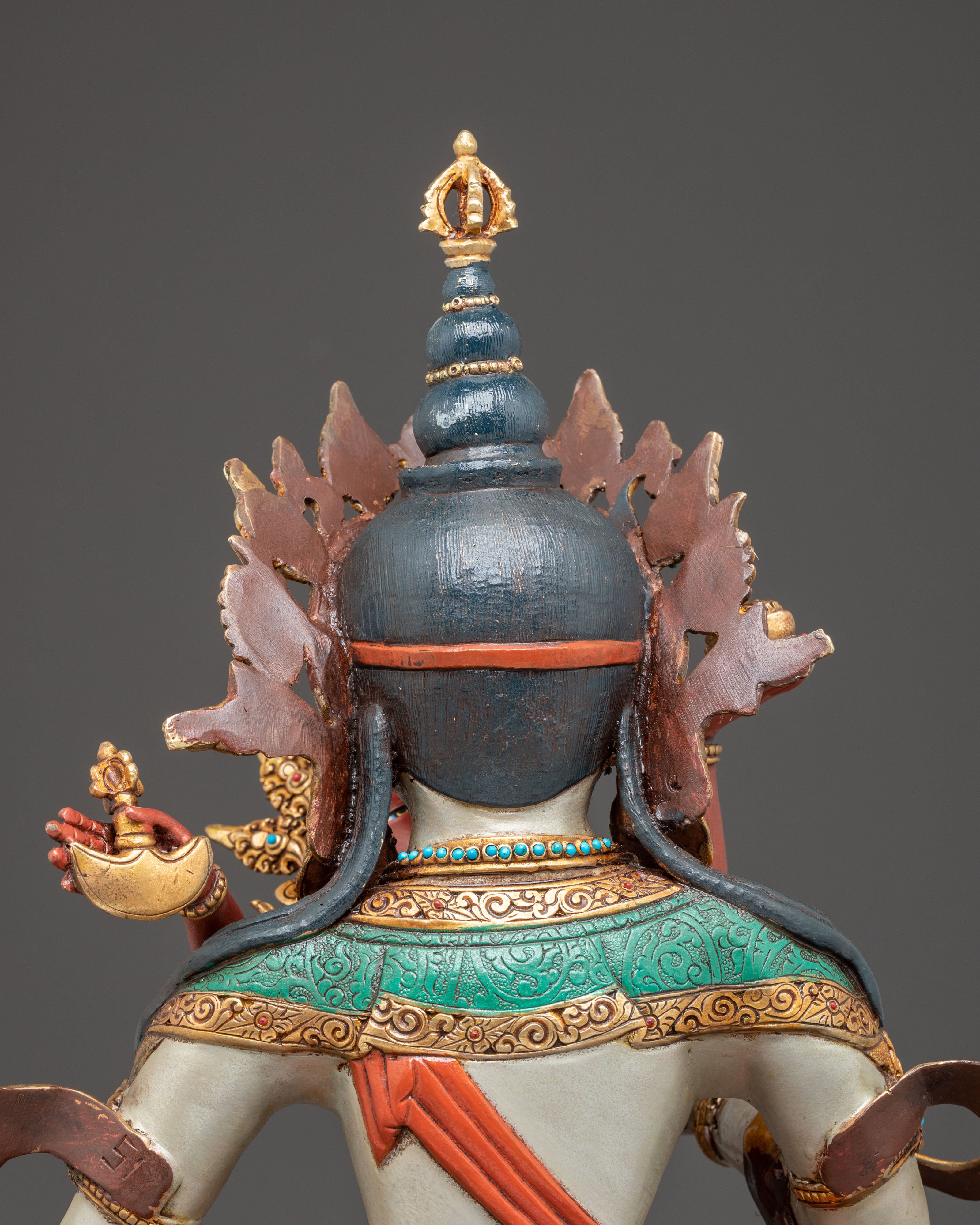 Handcrafted Radiant Statue of Vajrasattva with Consort | Purification and Wisdom