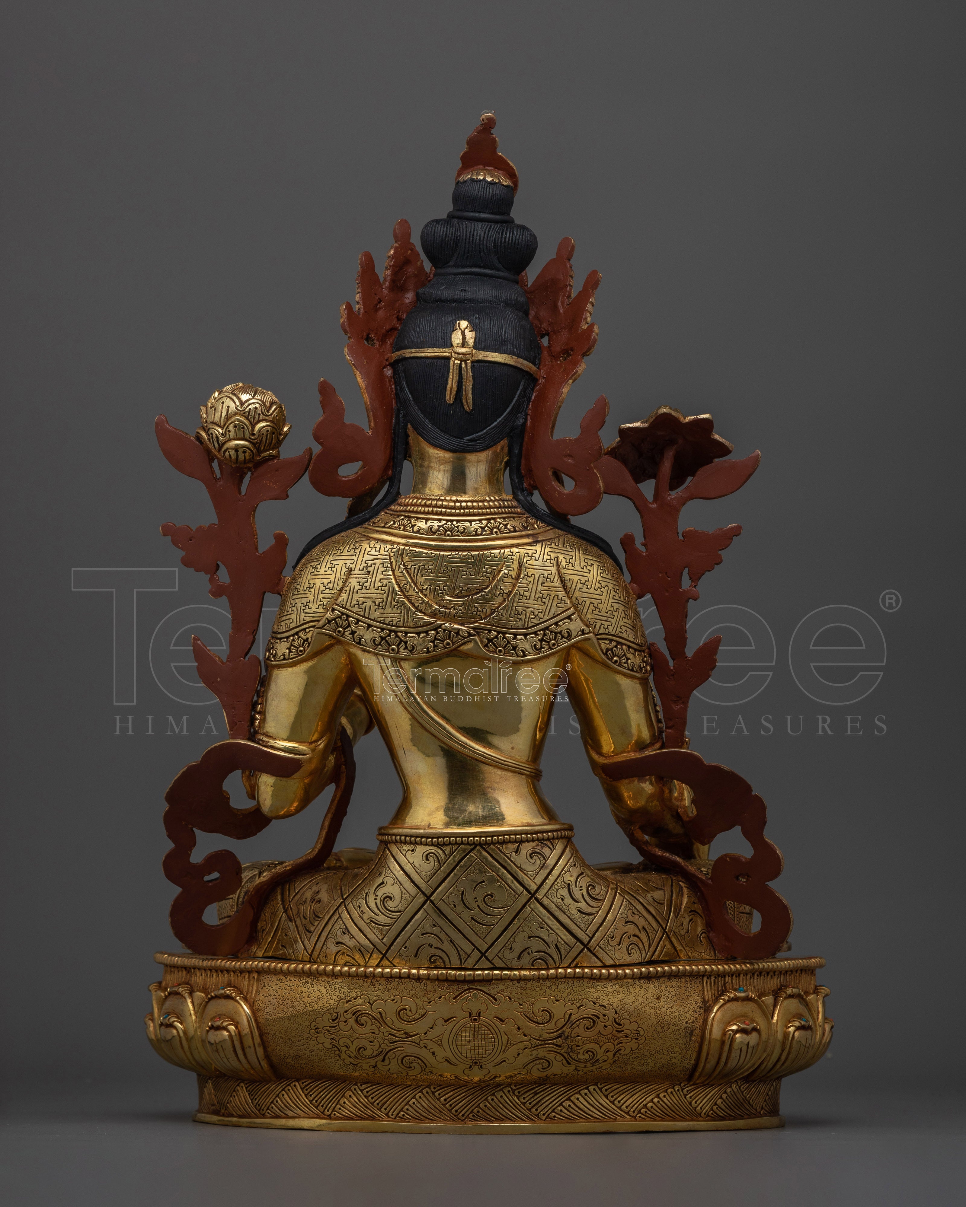 Artistic Elegance White Tara Statue | A Portrait of Serenity and Protection