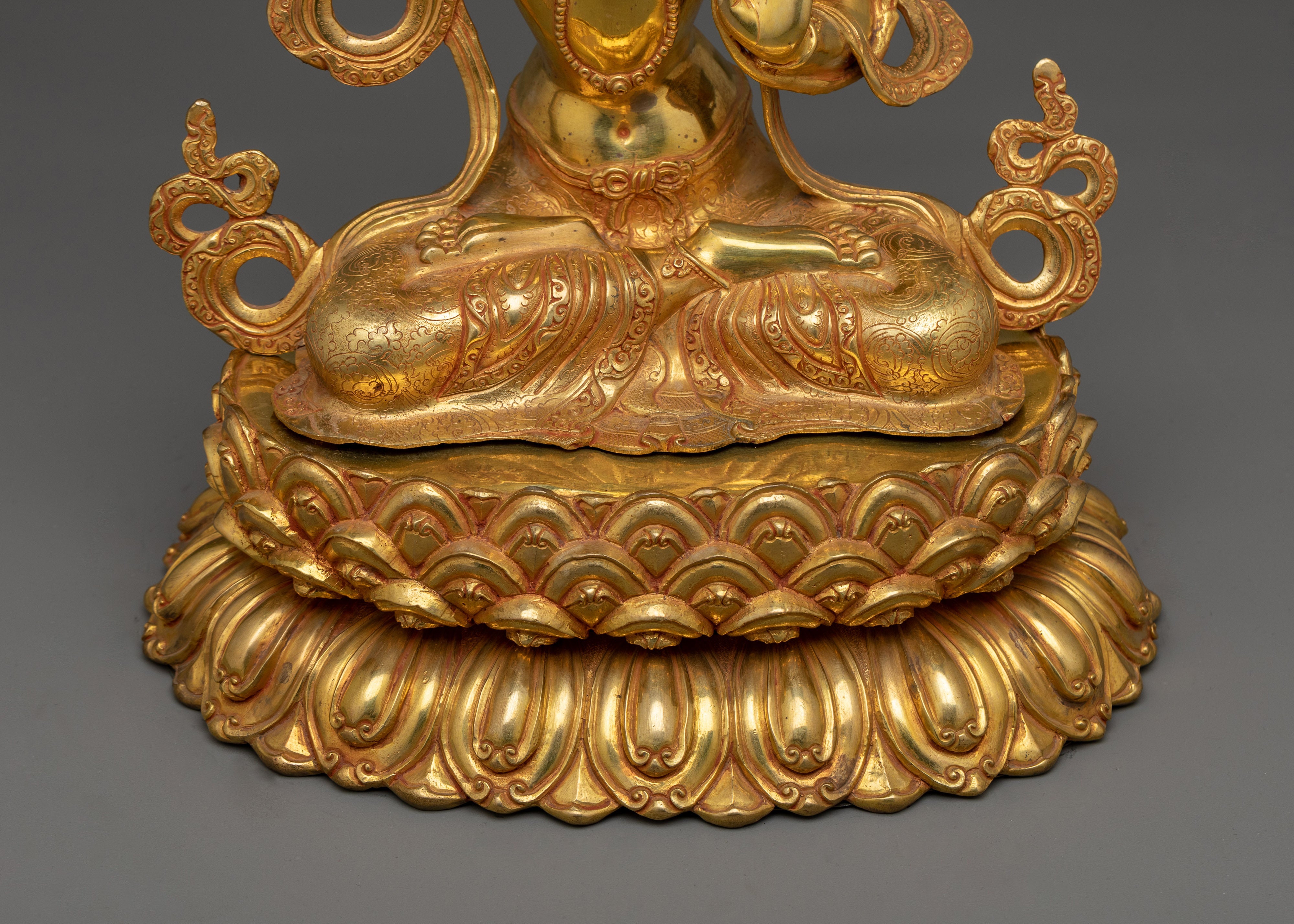 Handcrafted Manjushri Nepalese Statue | Embodiment of Wisdom and Enlightenment