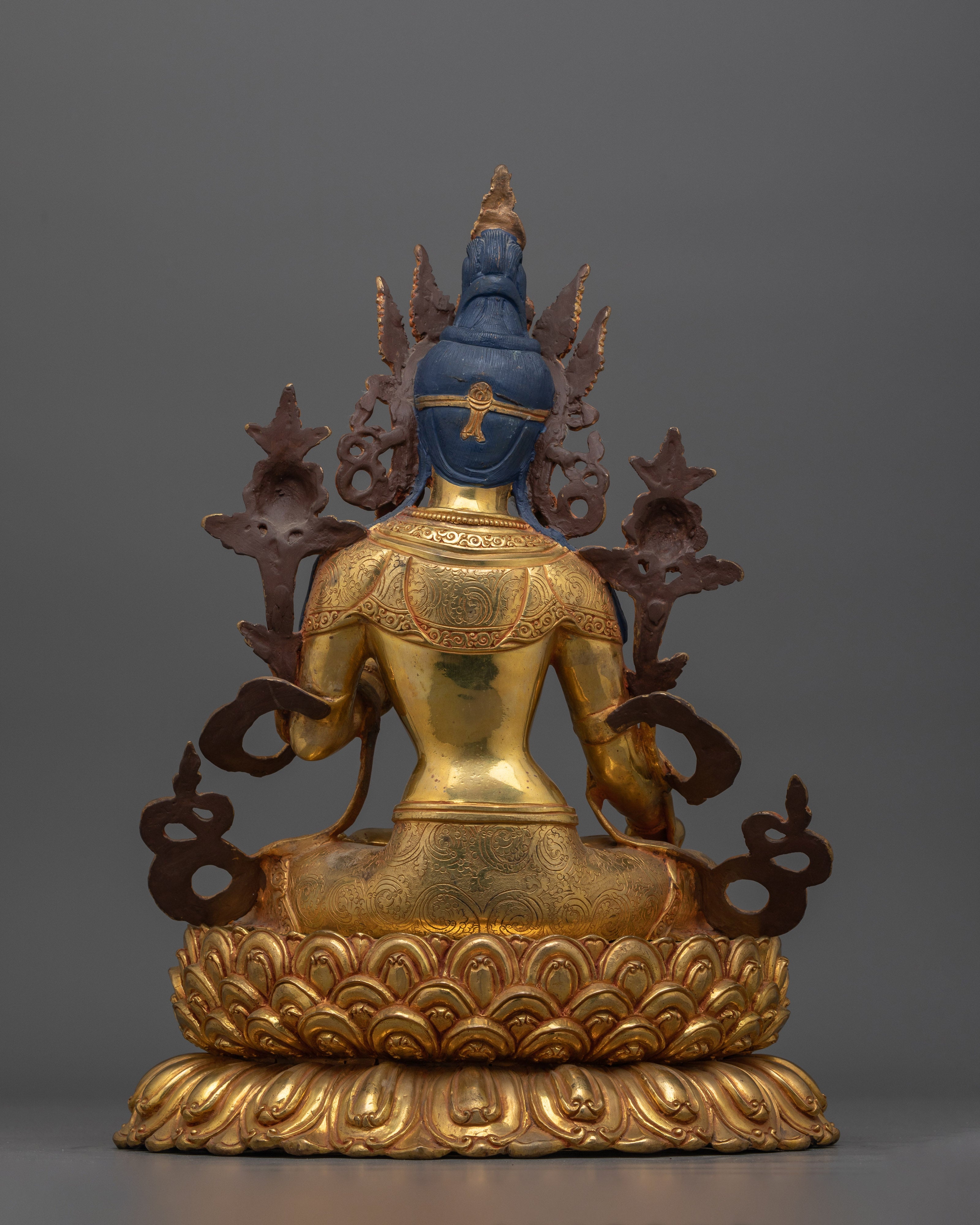 White Tara Artistic Elegance Handwork Statue | Embodiment of Compassion and Healing