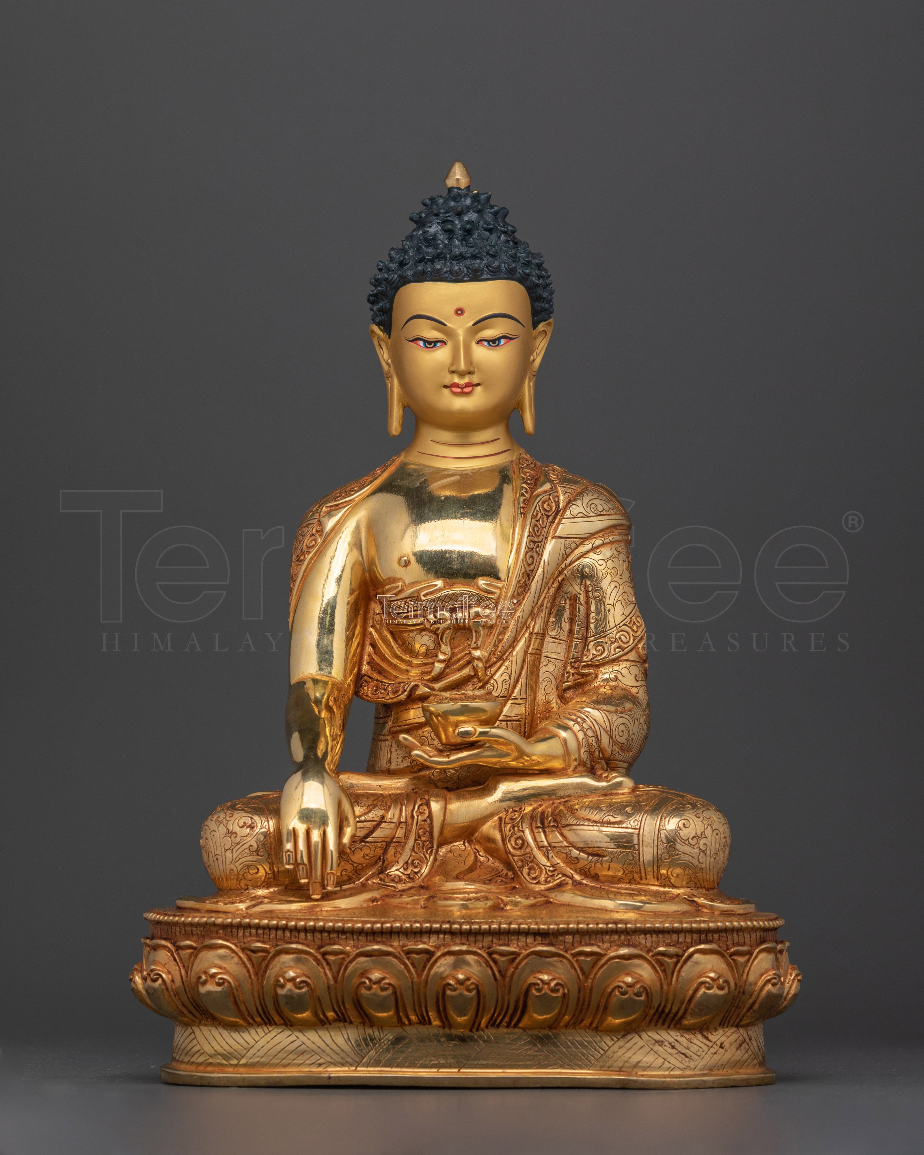 Handmade Sage Shakyamuni Buddha Statue | Embodiment of Enlightenment and Serenity