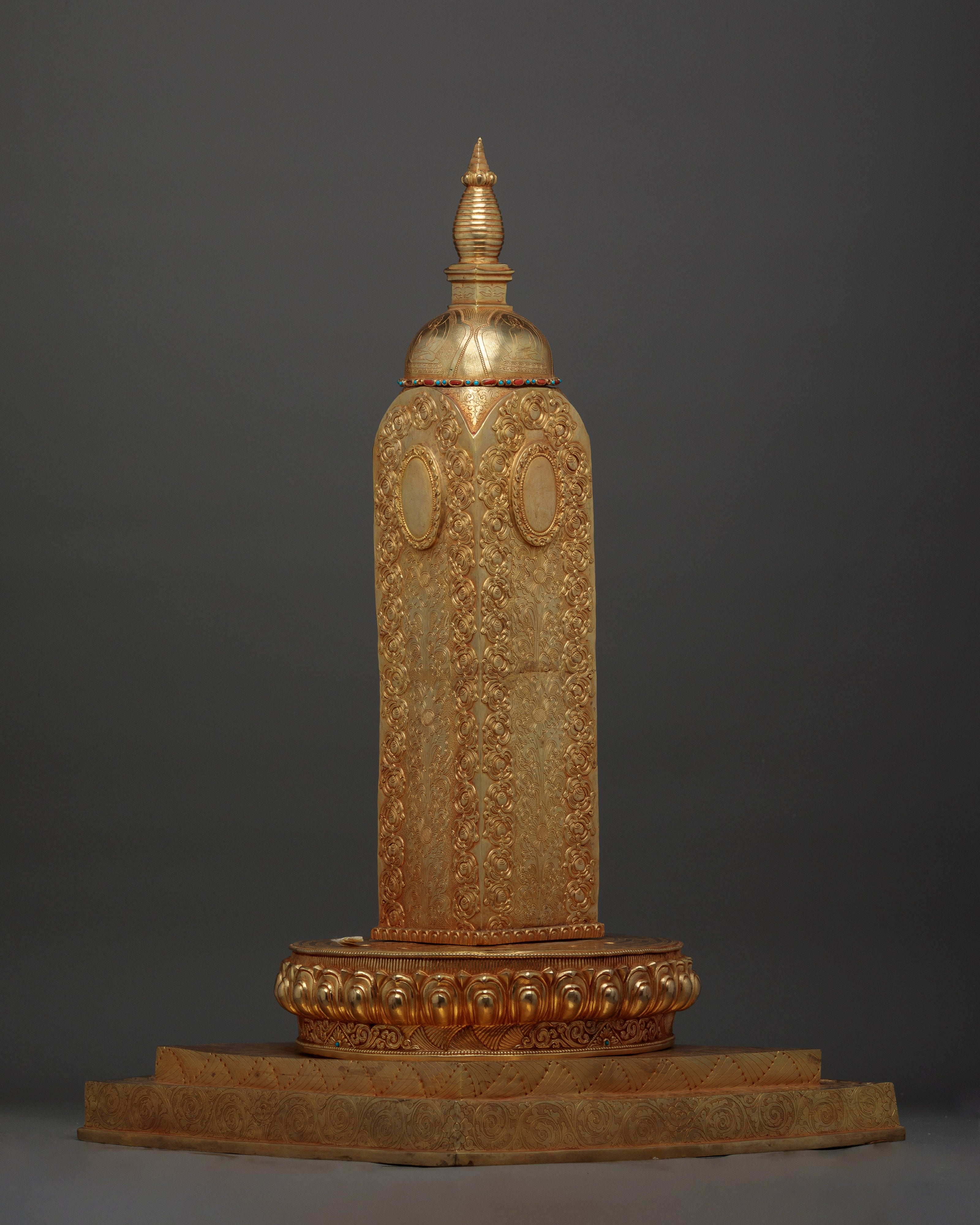 Future Buddha Stupa Handmade Statue | Emblem of Enlightenment and Hope