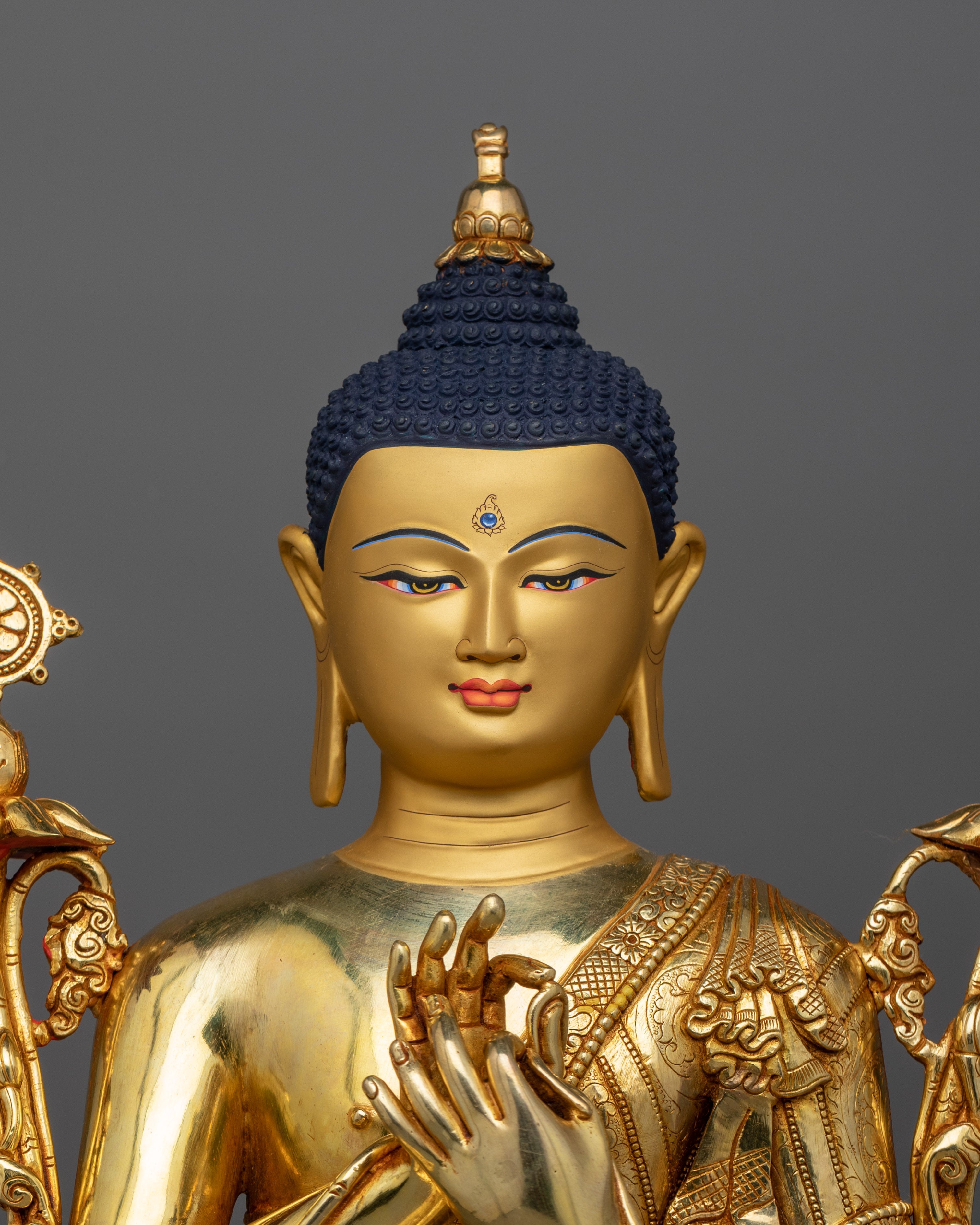 Beautiful Sitting Maitreya Buddha | A Symbol of Future Enlightenment