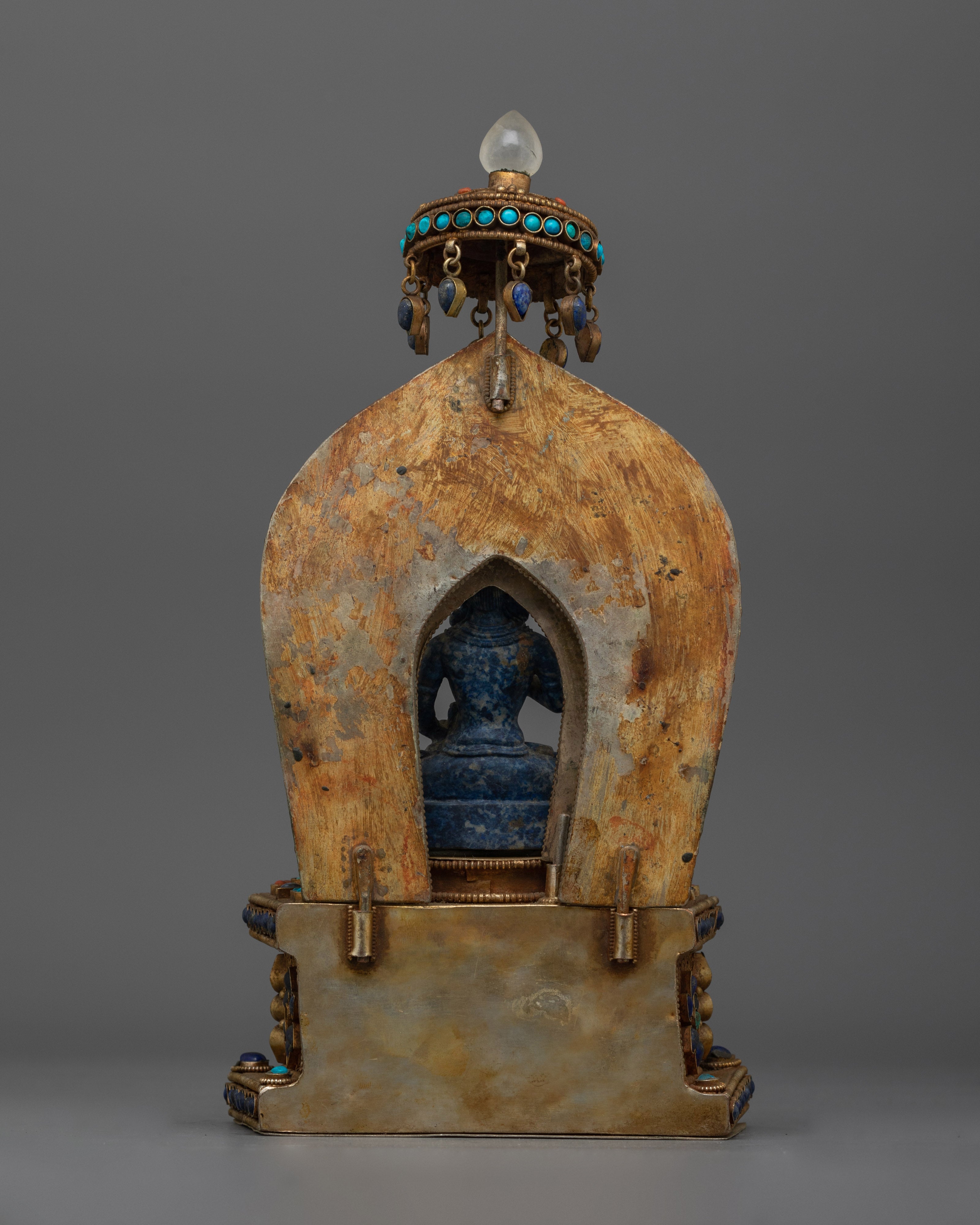 Vajrasattva Stone Statue | The Embodiment of Purity and Enlightenment