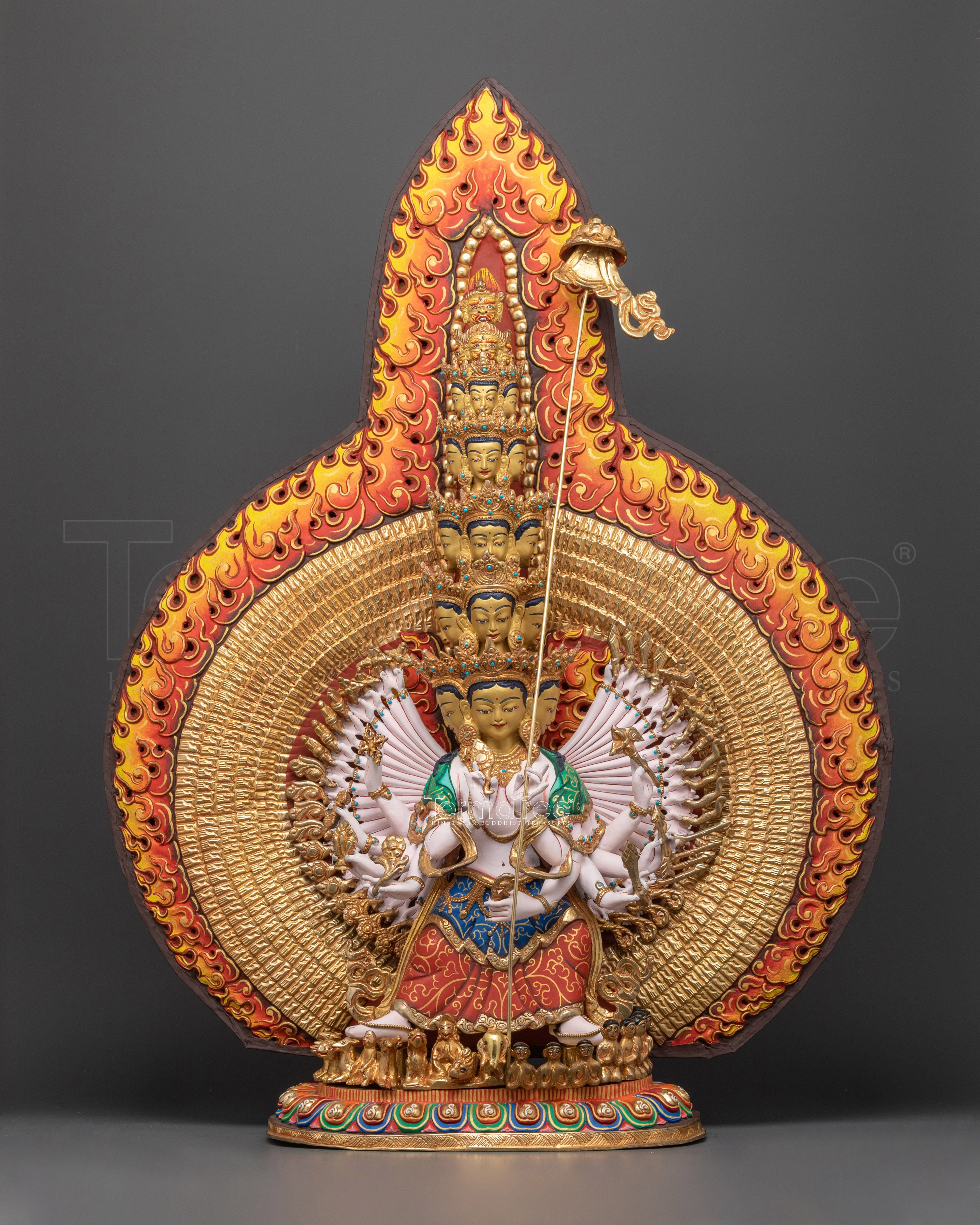 1000-Armed Sitatapatra Statue - A Powerful Protector Against Evil