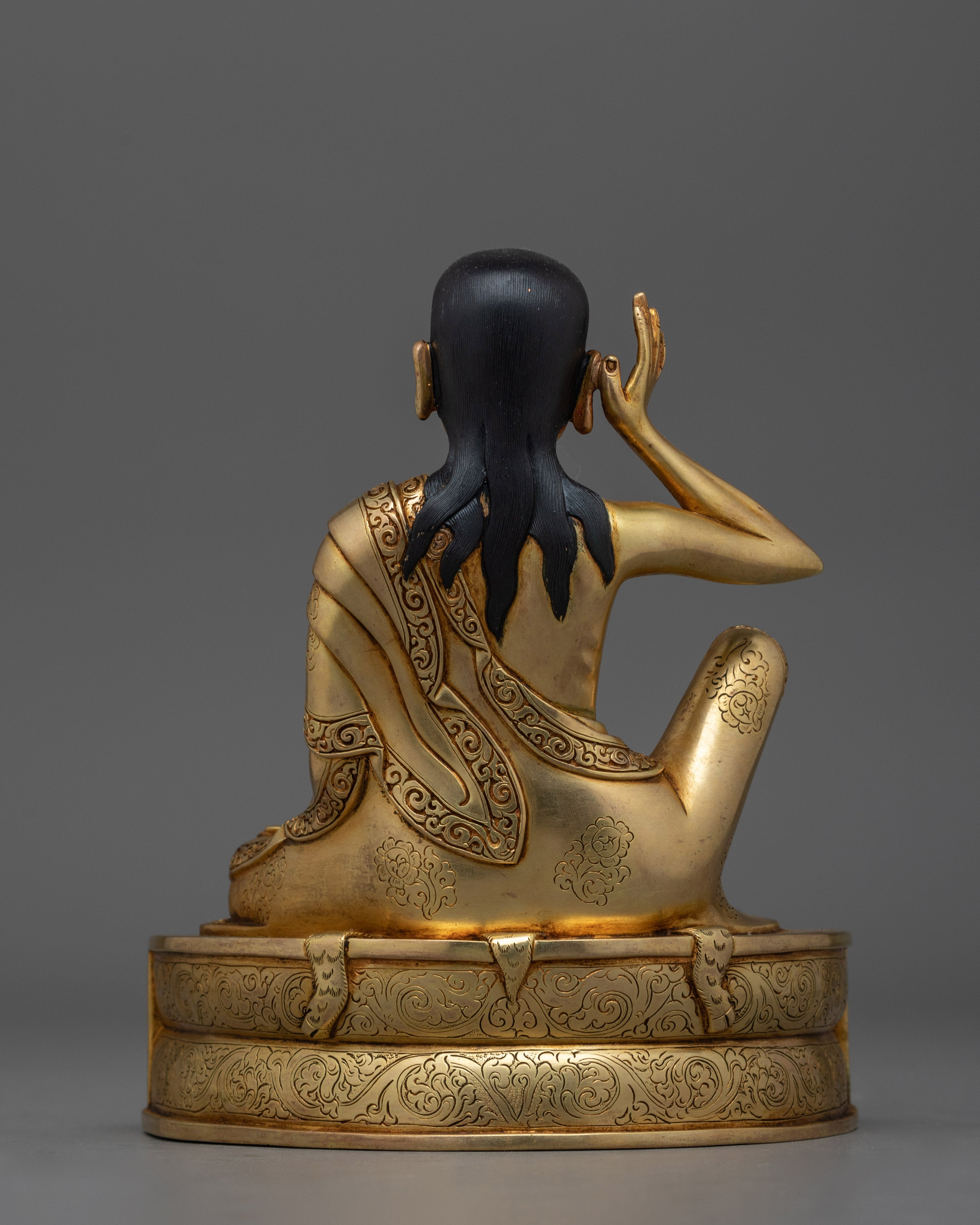 Tibetan Siddha Milarepa Statue | Tibetan Buddhist Master, Yogi